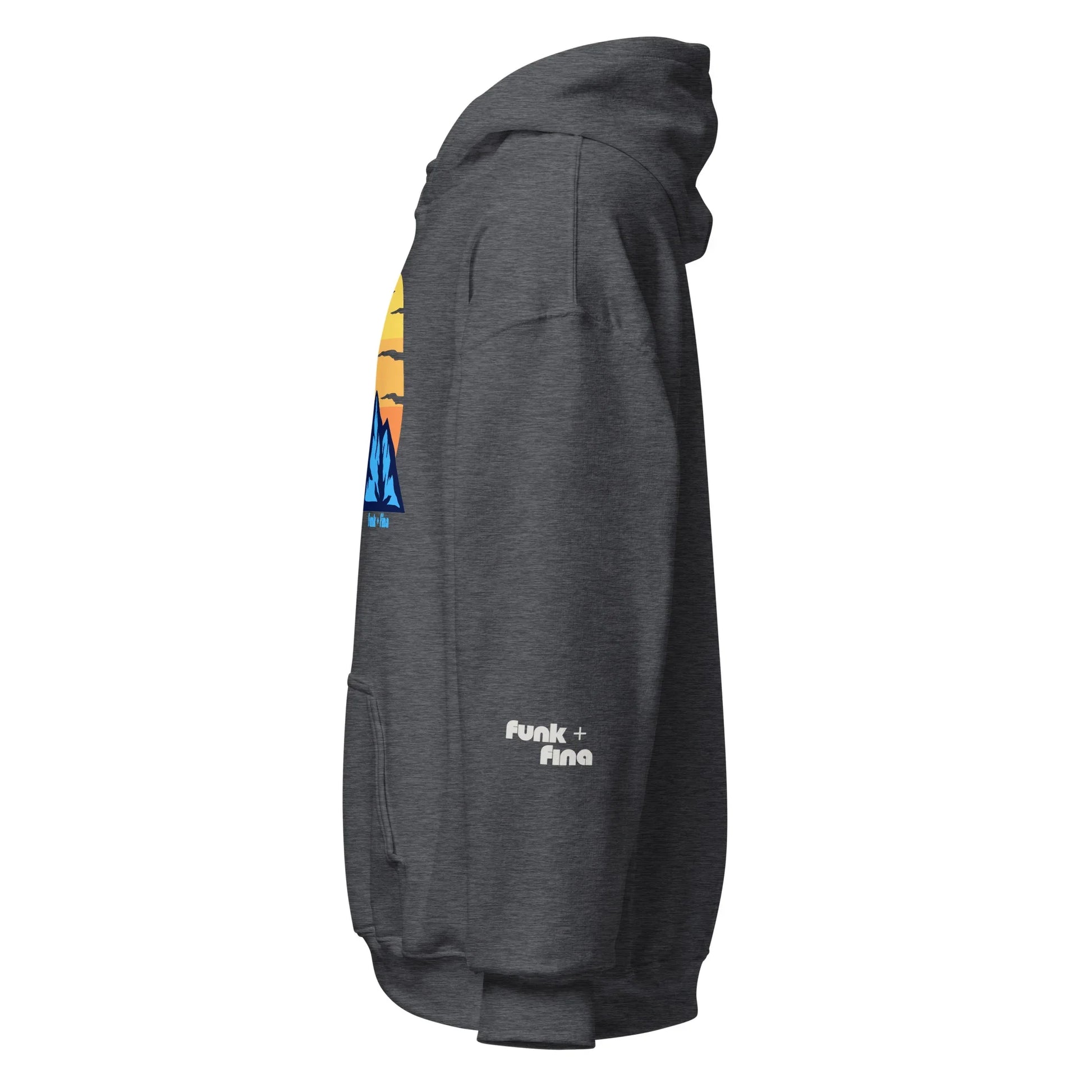 funky mountains | hoodie - f u n k + f i n a