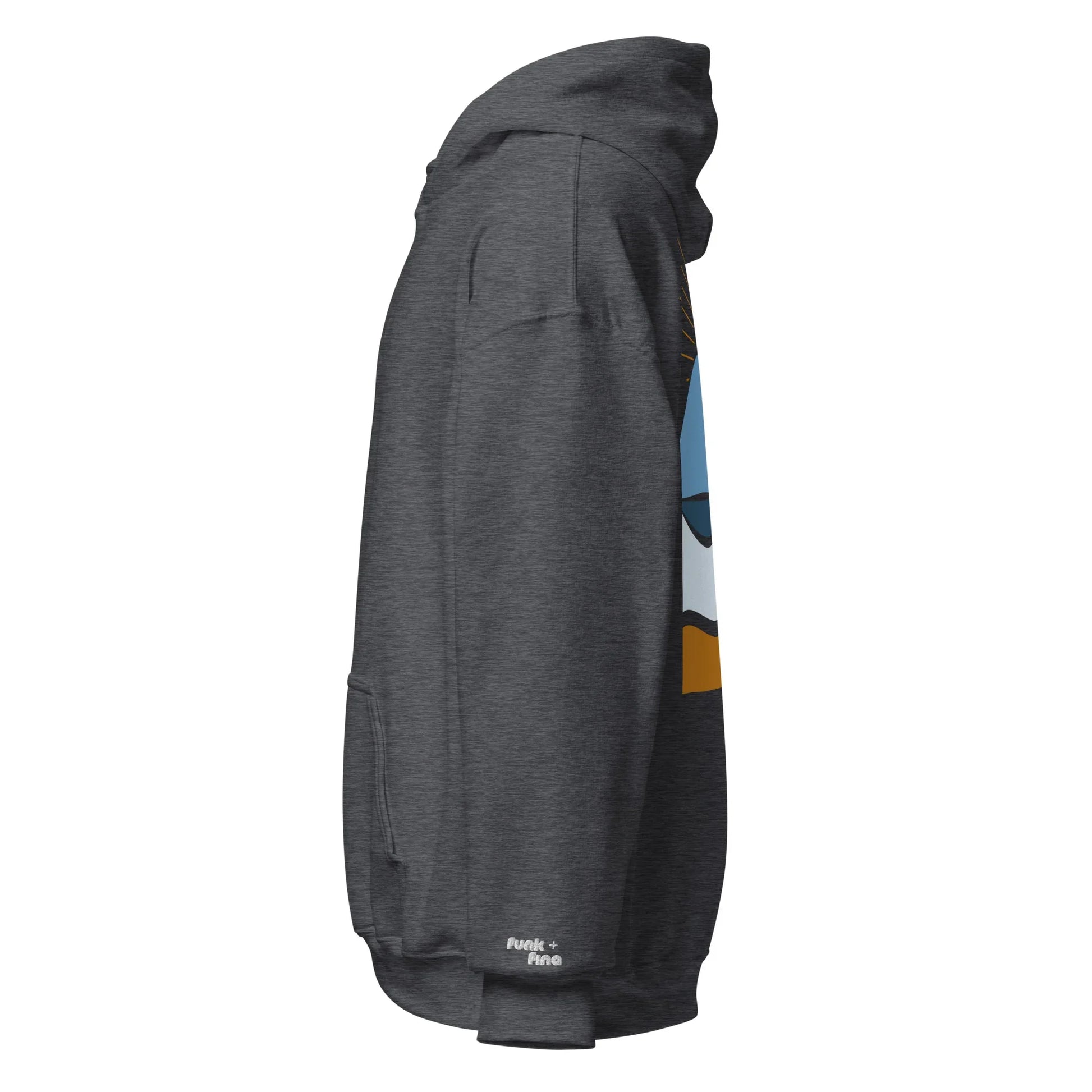 morning sunrise back | hoodie - f u n k + f i n a