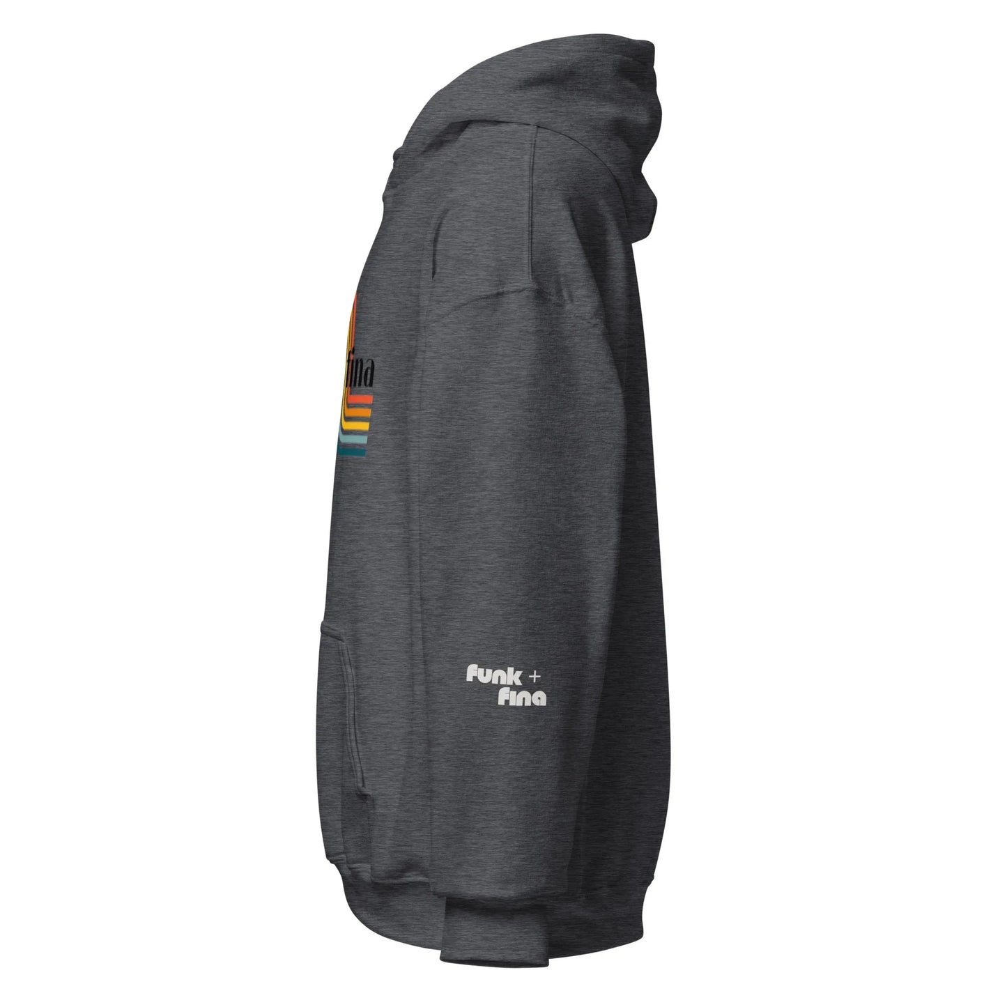 curvy rainbow | hoodie - f u n k + f i n a