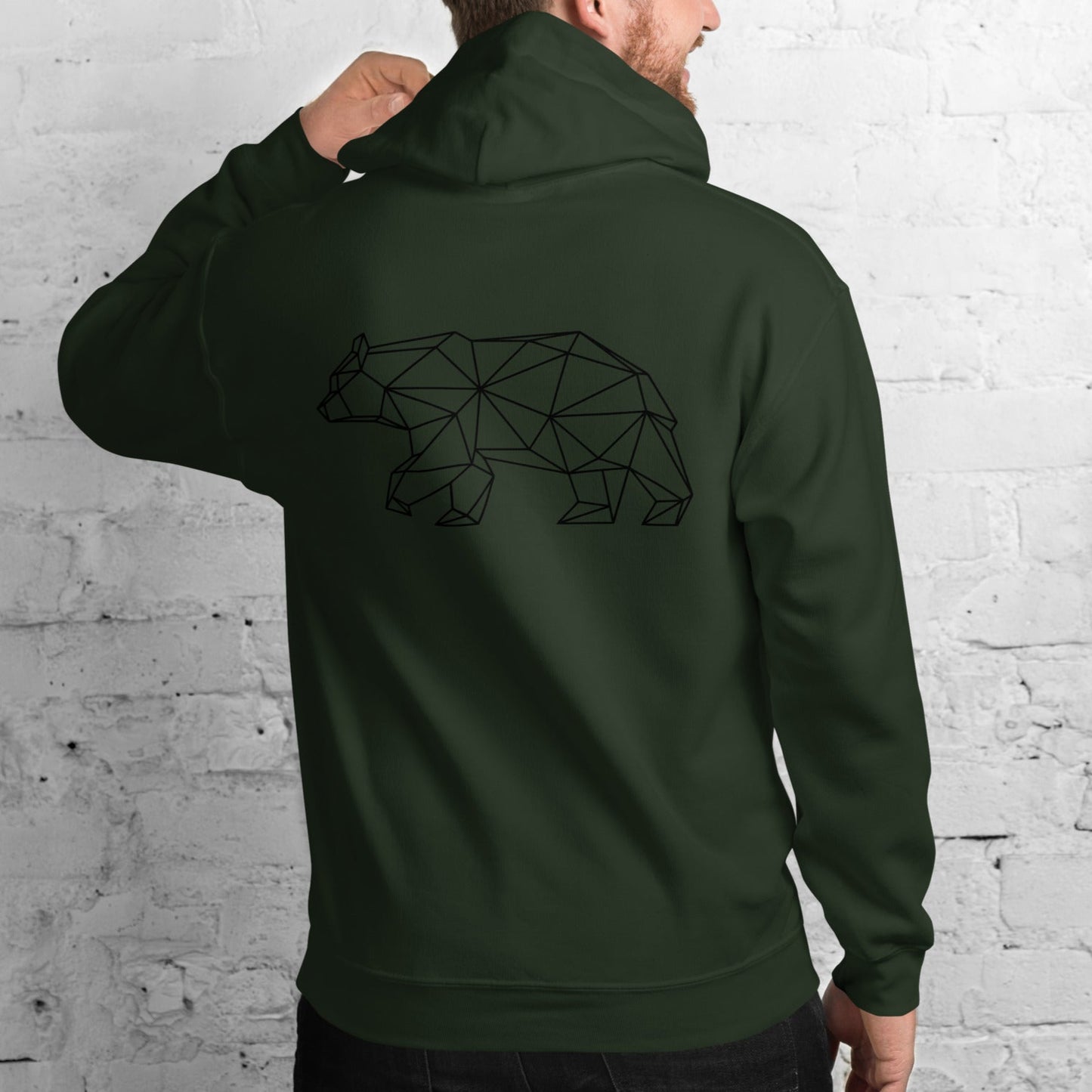 bear star back | hoodie