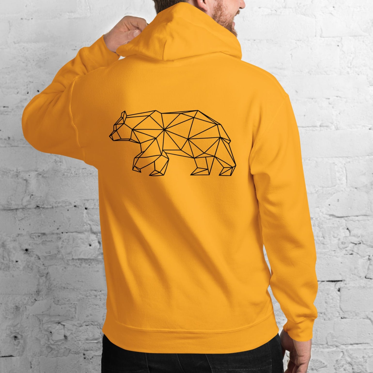 bear star back | hoodie