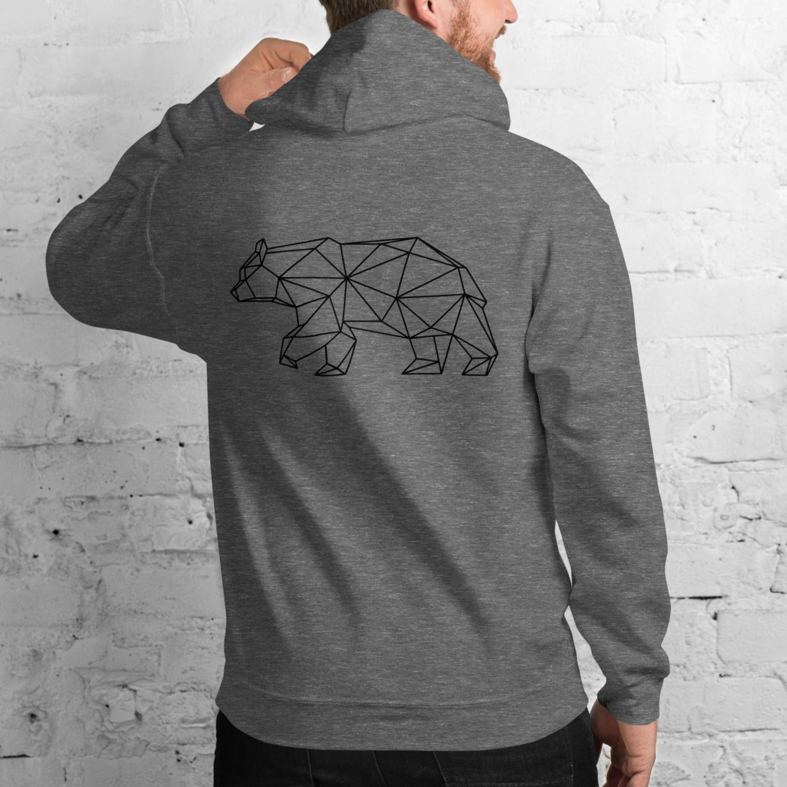 bear star back | hoodie