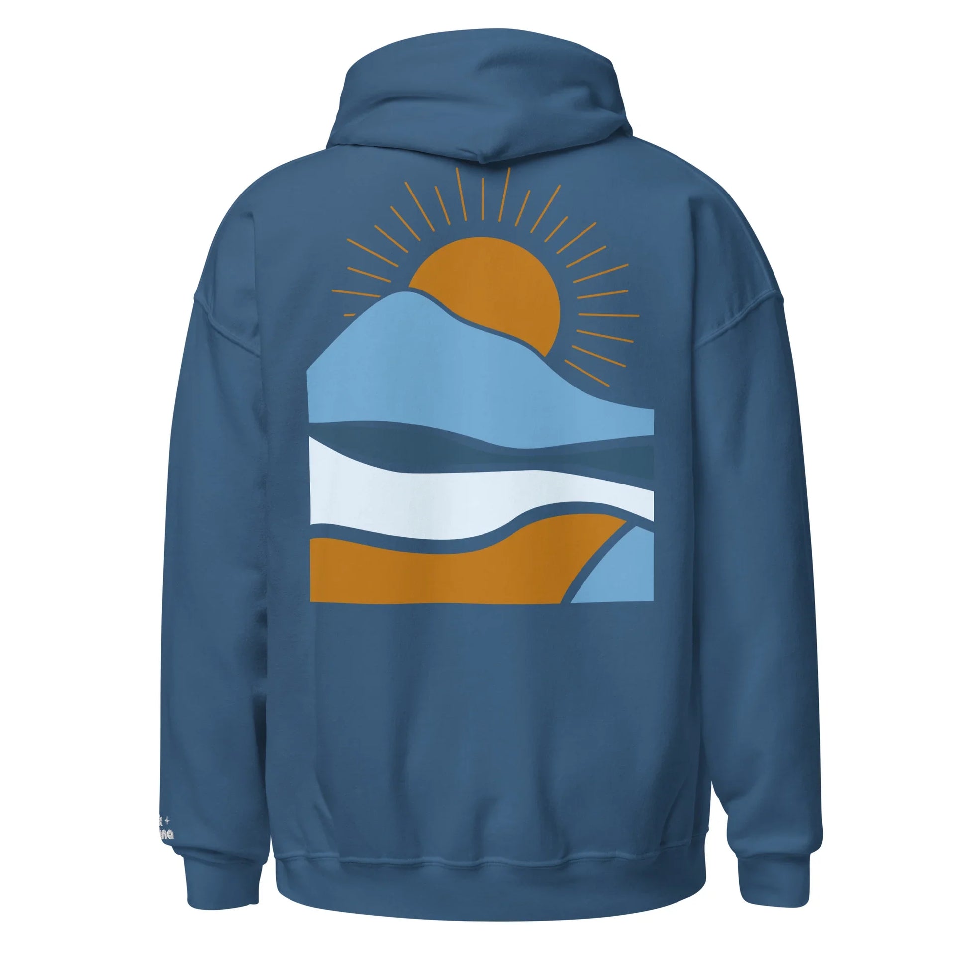 morning sunrise back | hoodie - f u n k + f i n a