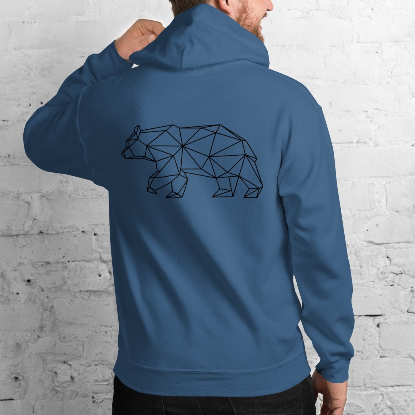 bear star back | hoodie