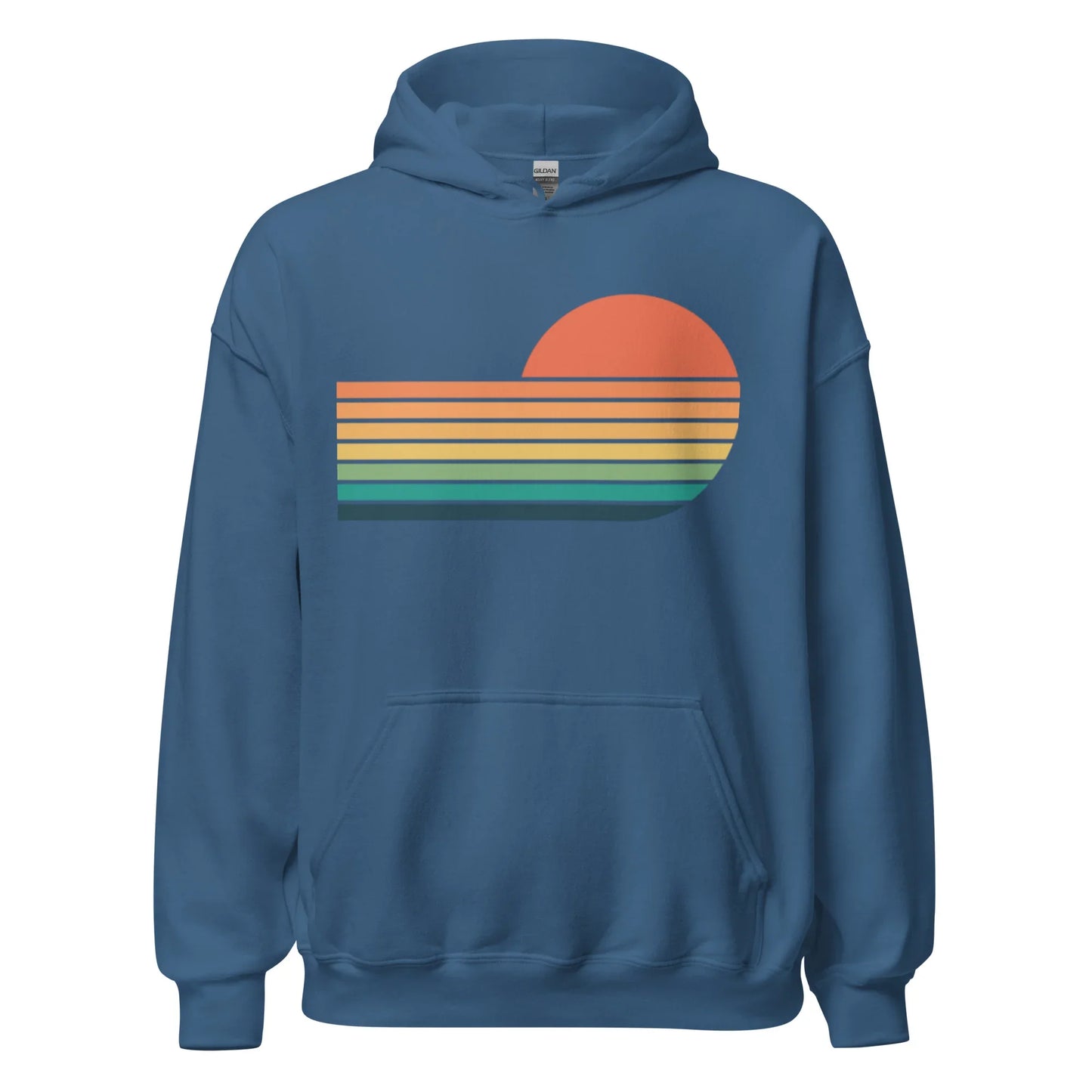 sunset rainbow | hoodie - f u n k + f i n a