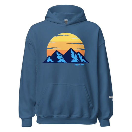 funky mountains | hoodie - f u n k + f i n a
