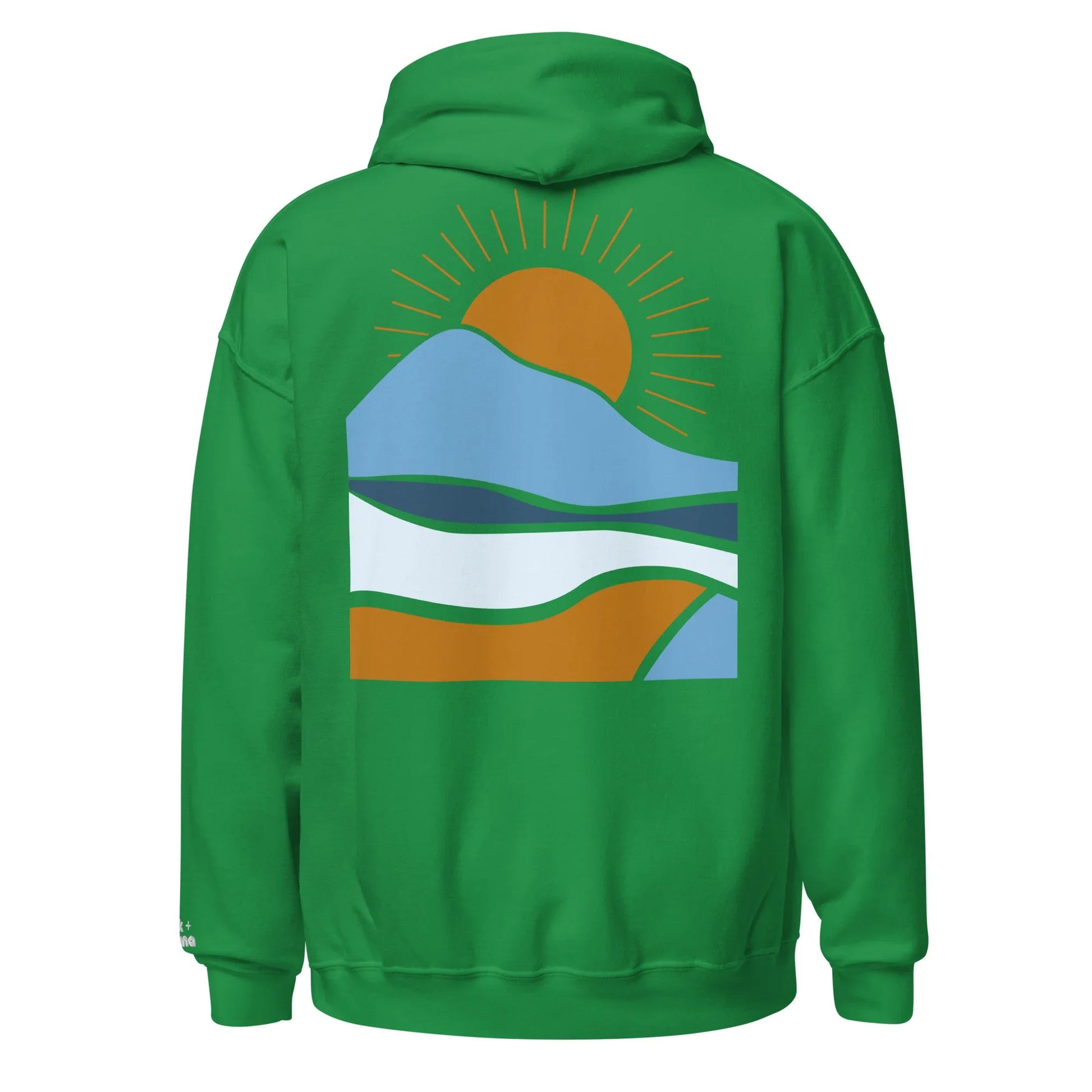 morning sunrise back | hoodie - f u n k + f i n a