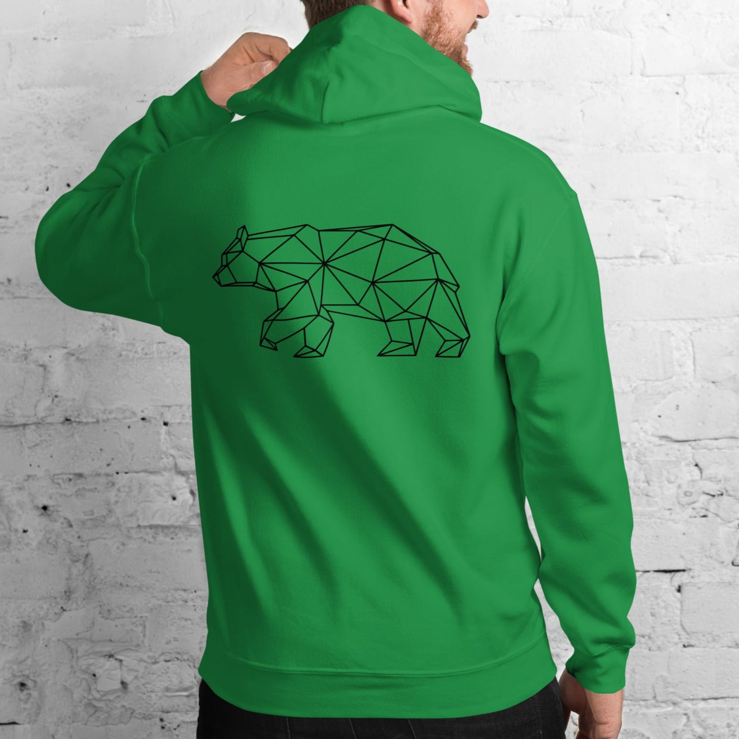 bear star back | hoodie