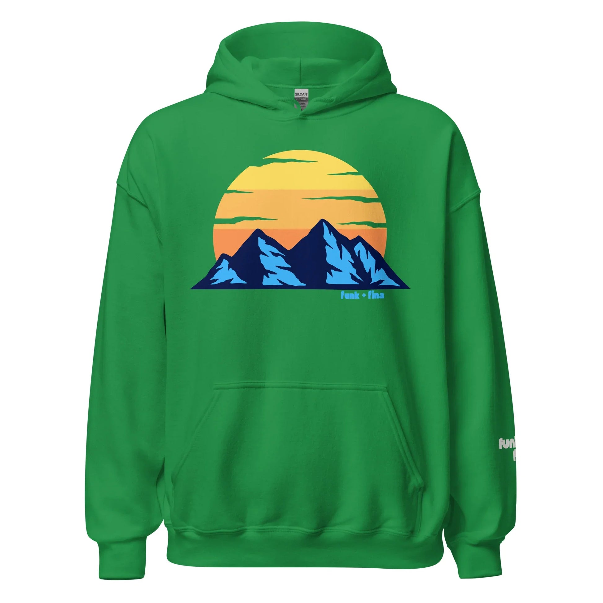funky mountains | hoodie - f u n k + f i n a