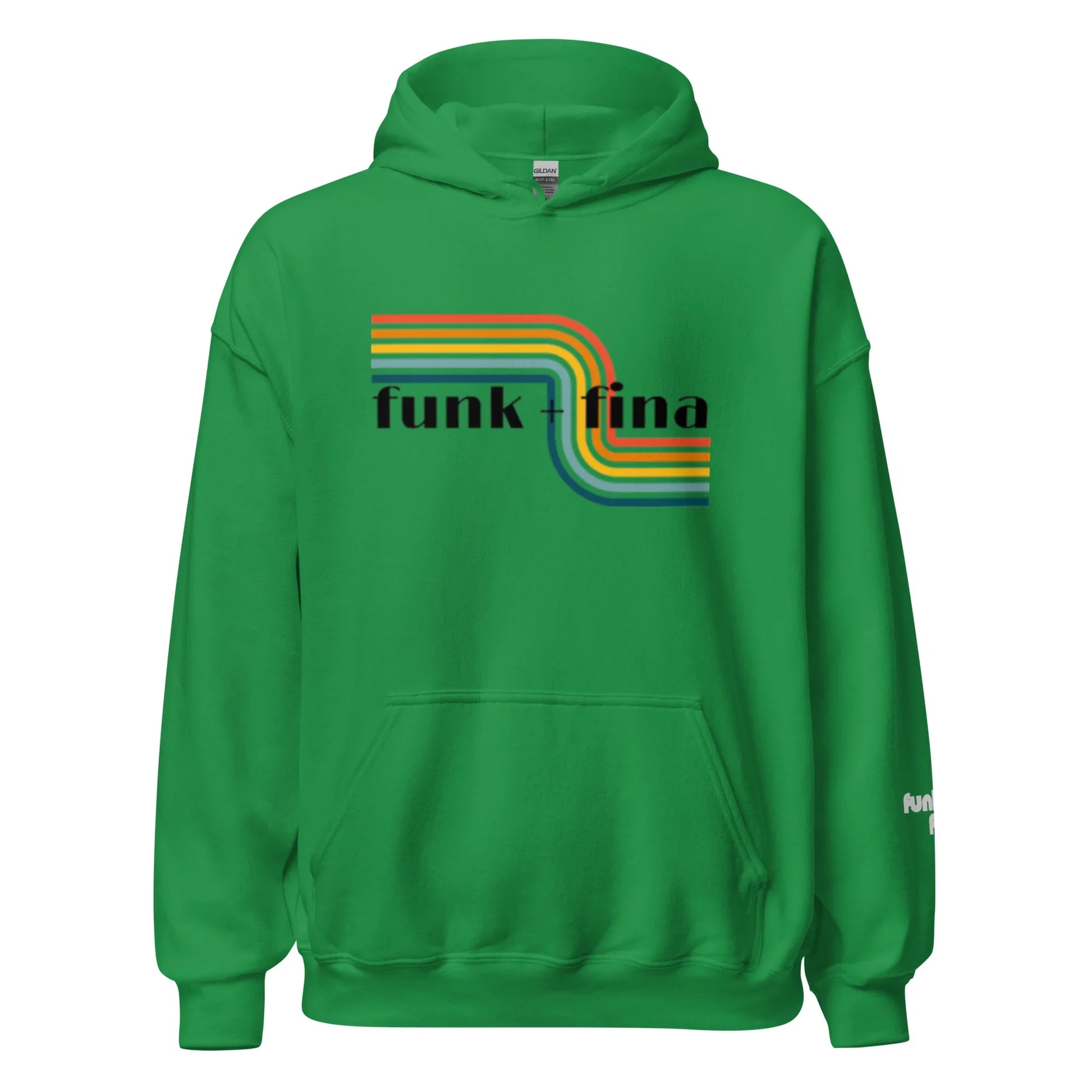 curvy rainbow | hoodie - f u n k + f i n a