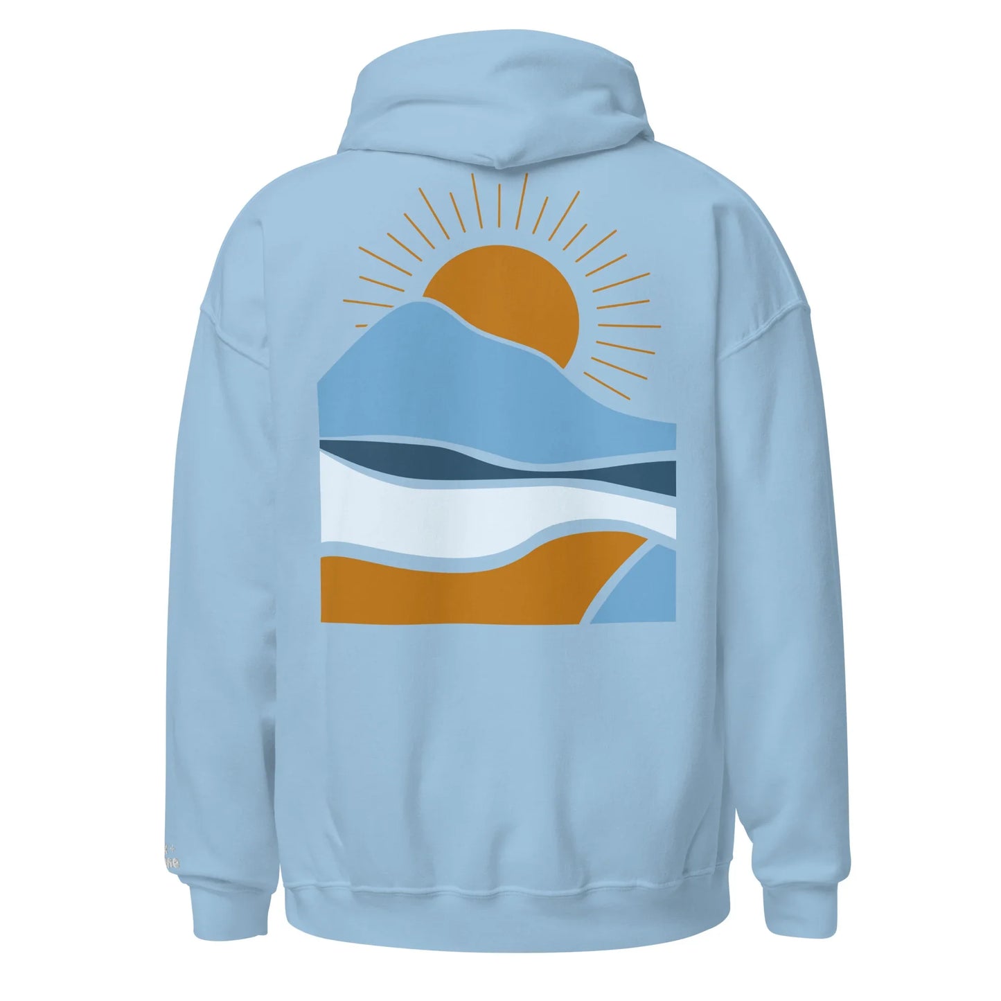 morning sunrise back | hoodie - f u n k + f i n a