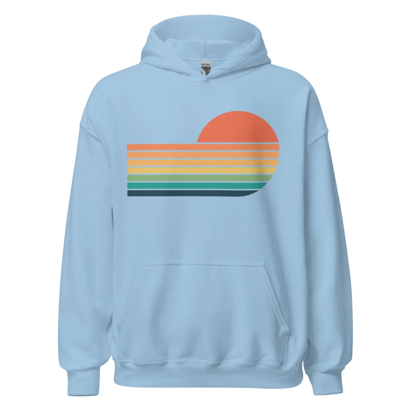 sunset rainbow | hoodie - f u n k + f i n a