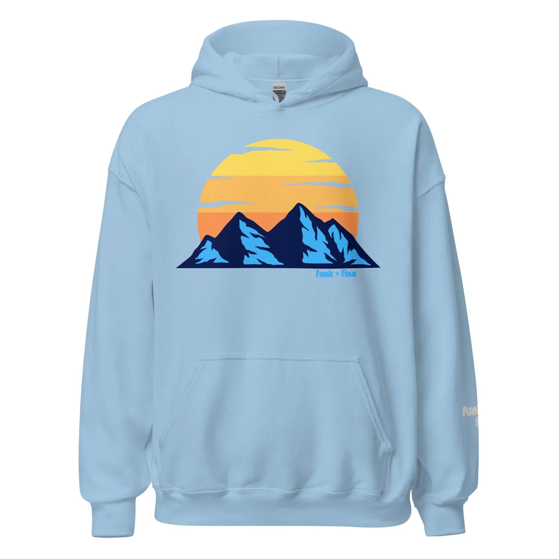 funky mountains | hoodie - f u n k + f i n a