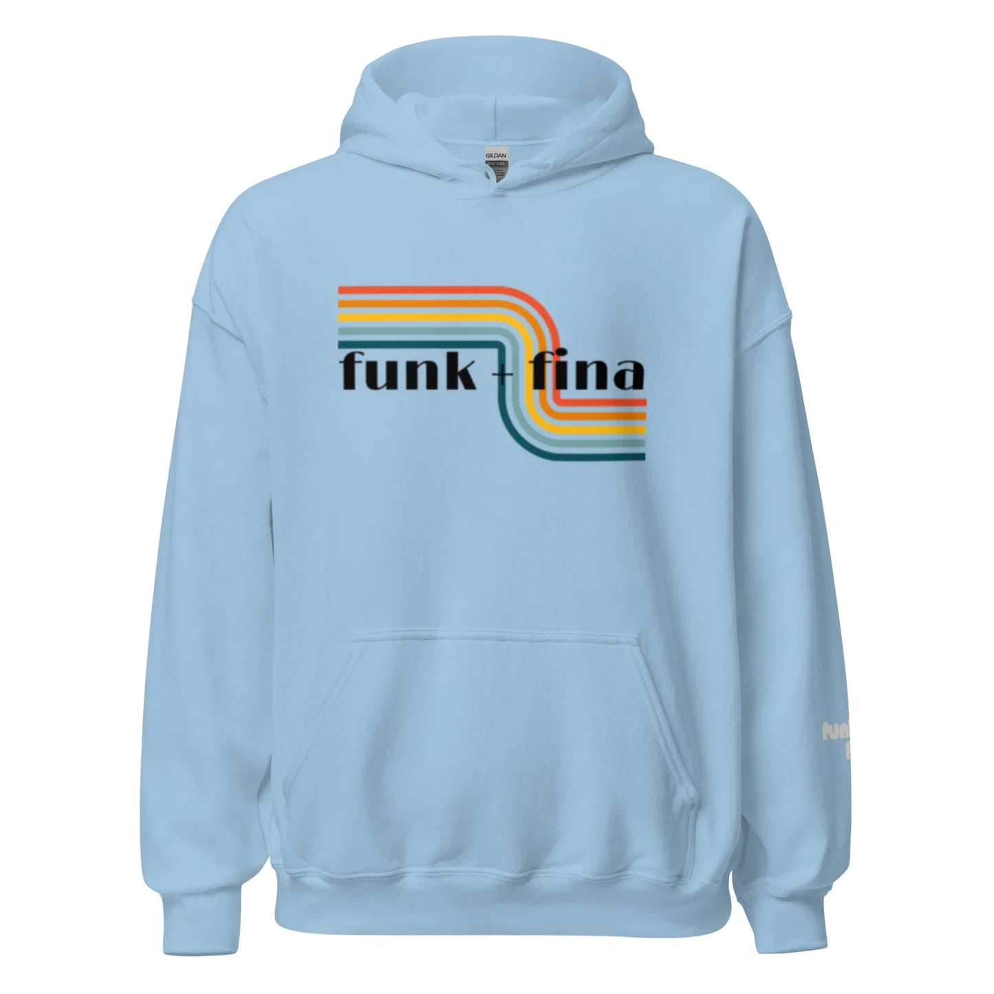 curvy rainbow | hoodie - f u n k + f i n a