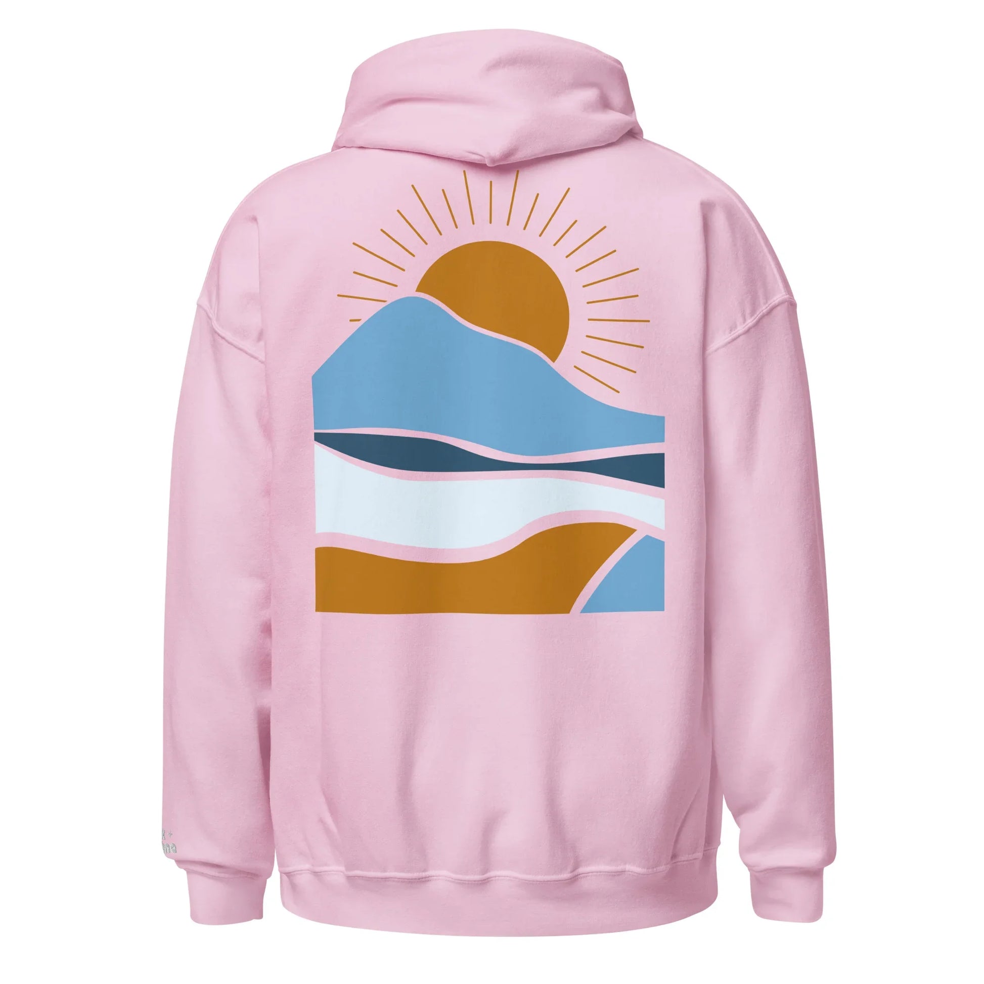 morning sunrise back | hoodie - f u n k + f i n a