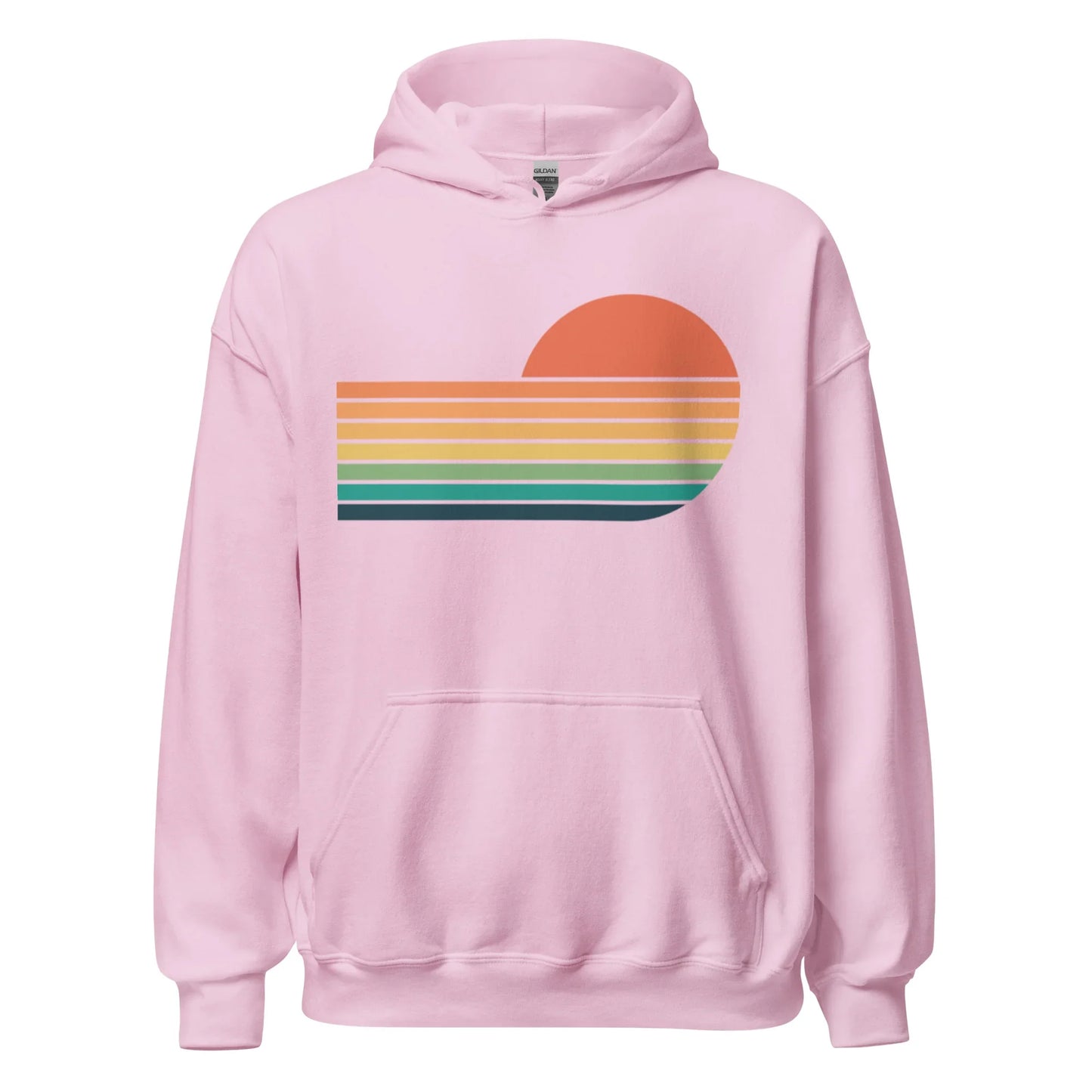 sunset rainbow | hoodie - f u n k + f i n a