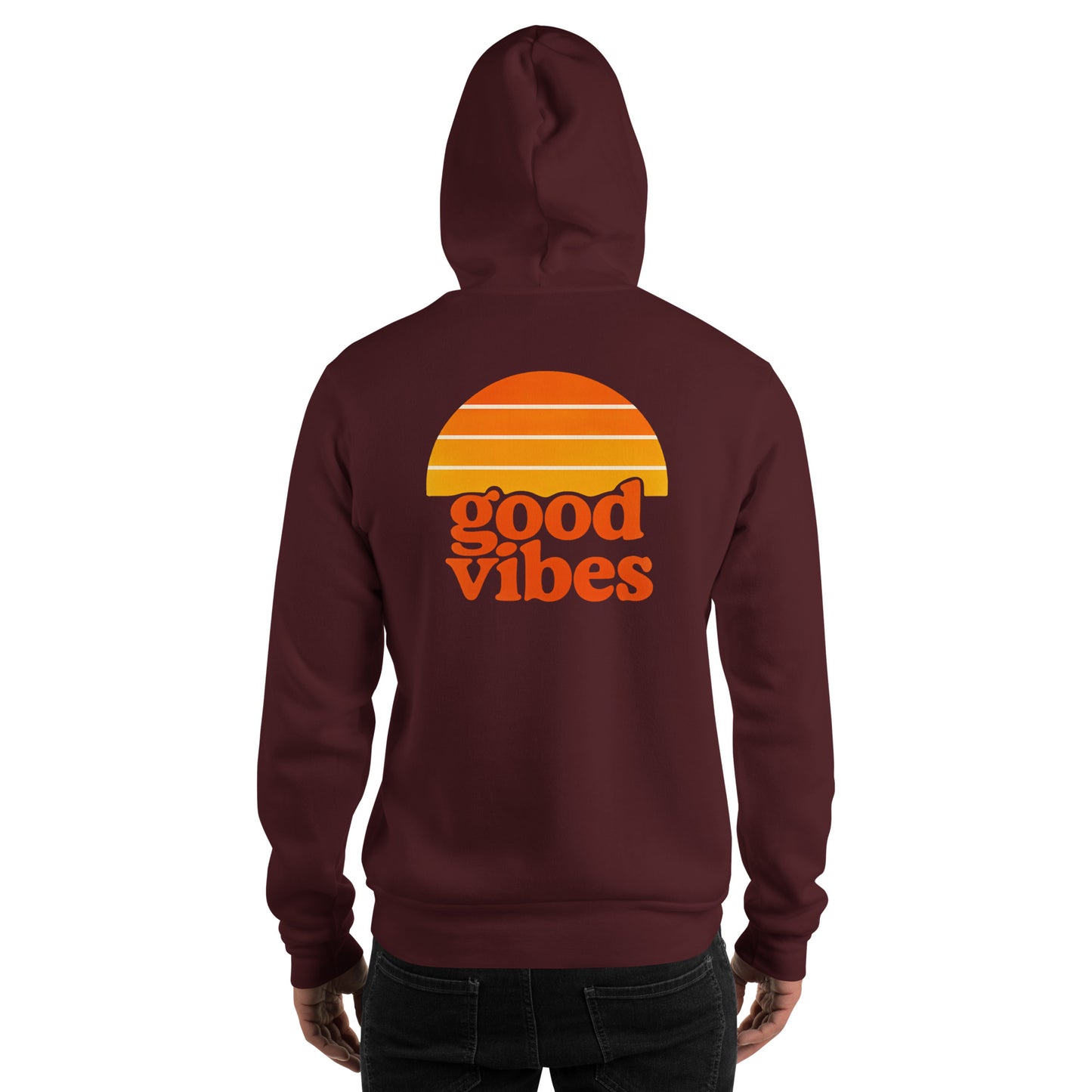 good vibes back | hoodie