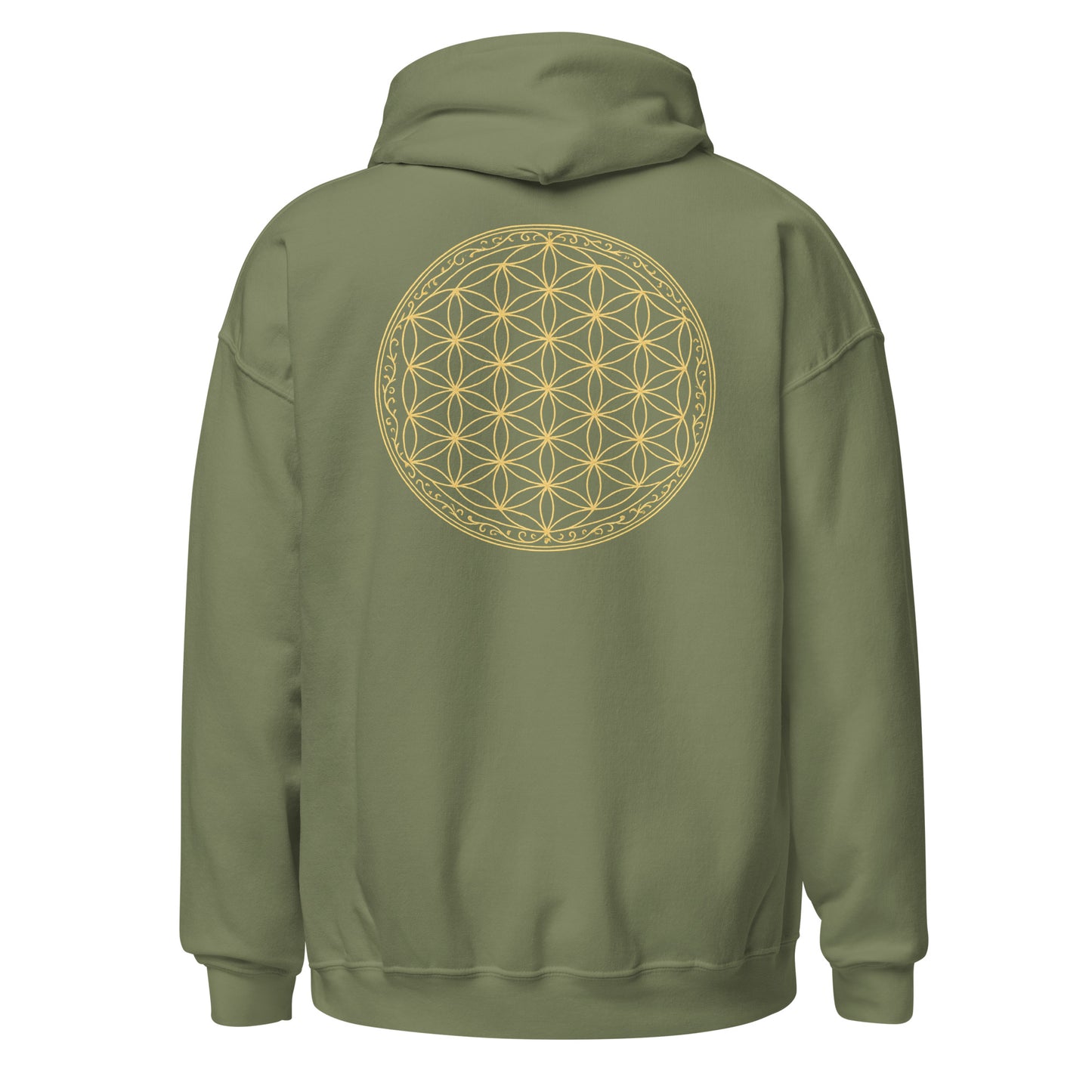 flower of life back | hoodie