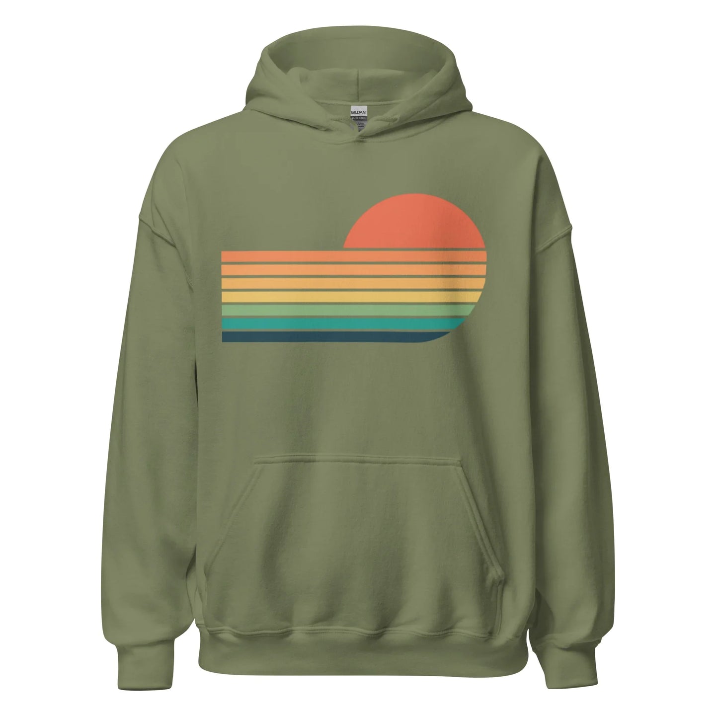 sunset rainbow | hoodie - f u n k + f i n a