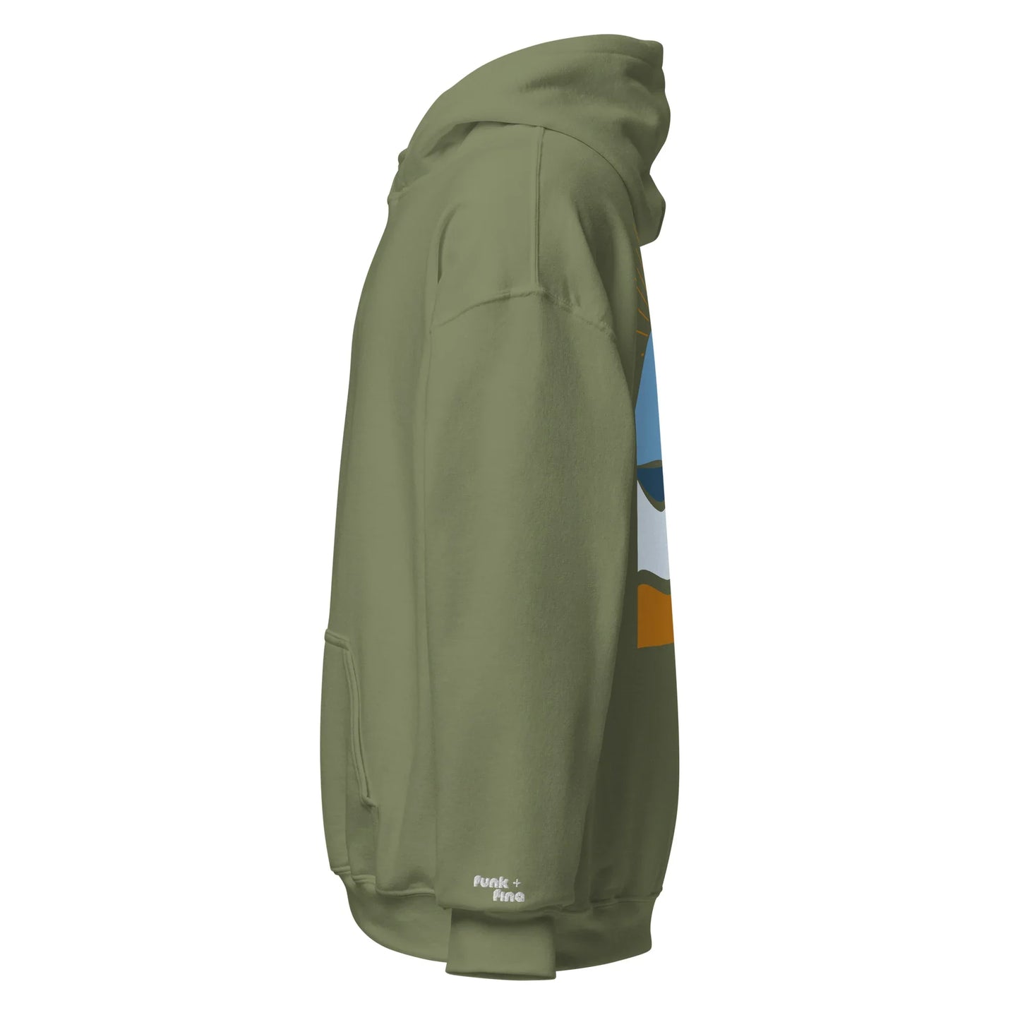 morning sunrise back | hoodie - f u n k + f i n a