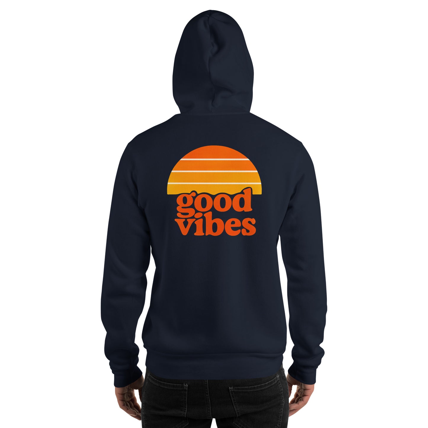 good vibes back | hoodie