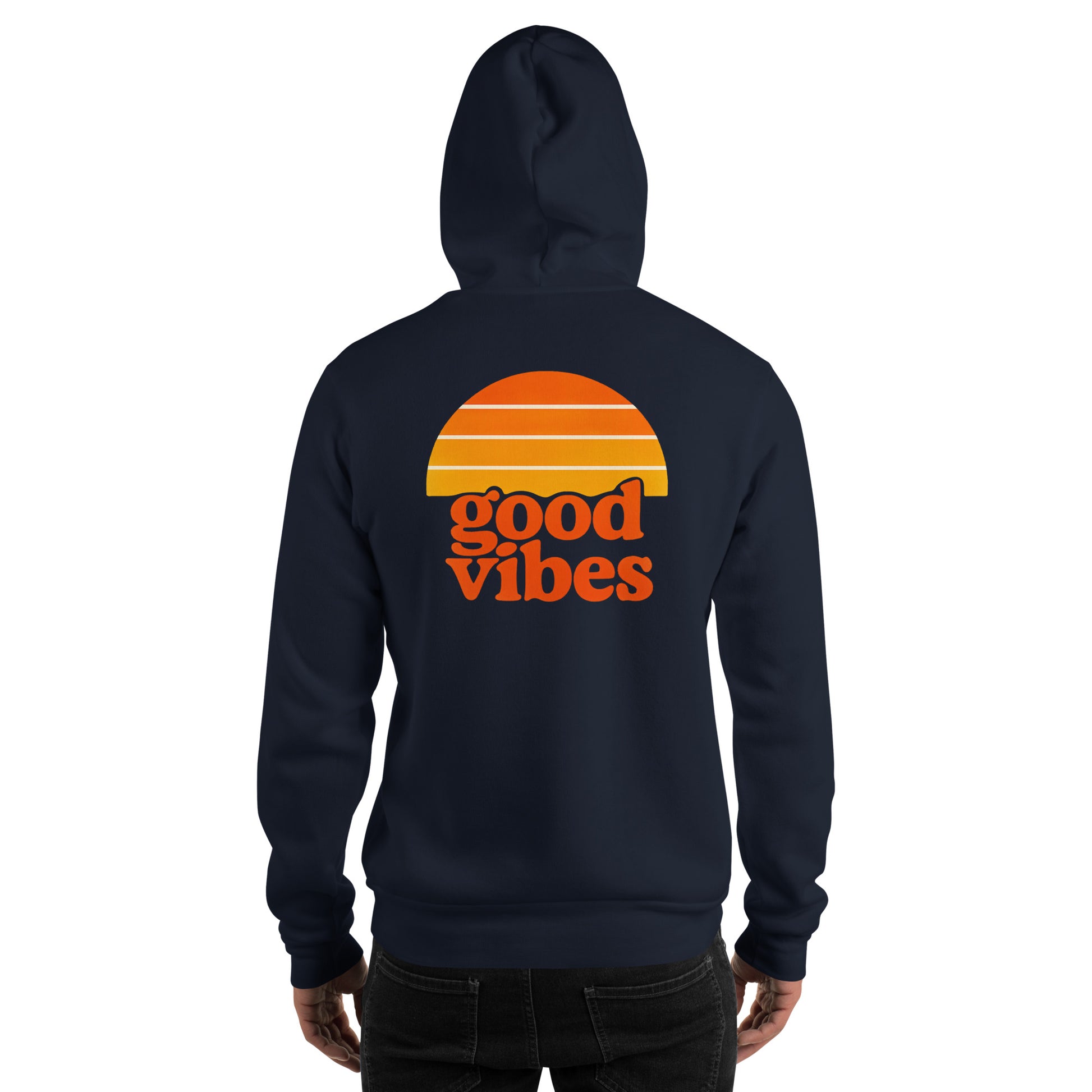 good vibes back | hoodie