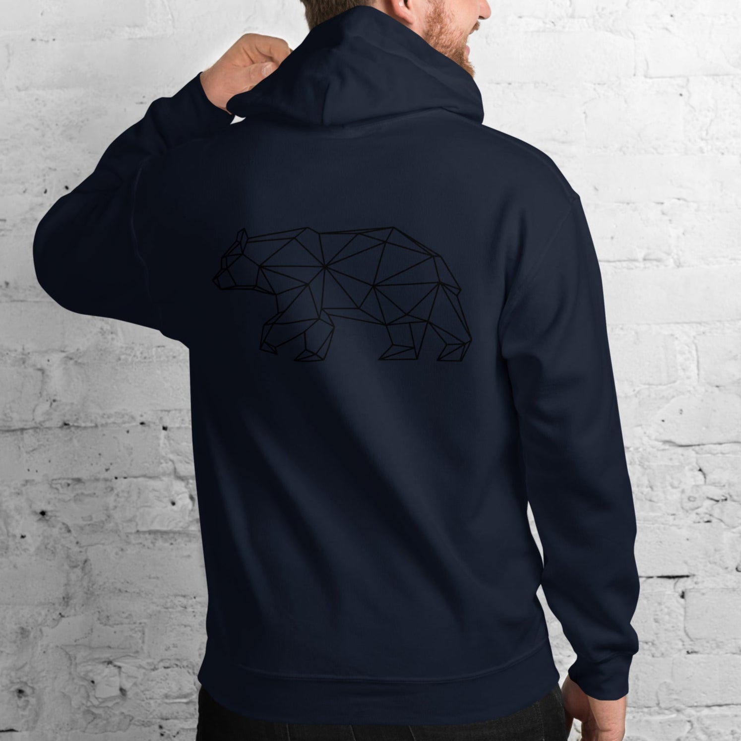 bear star back | hoodie