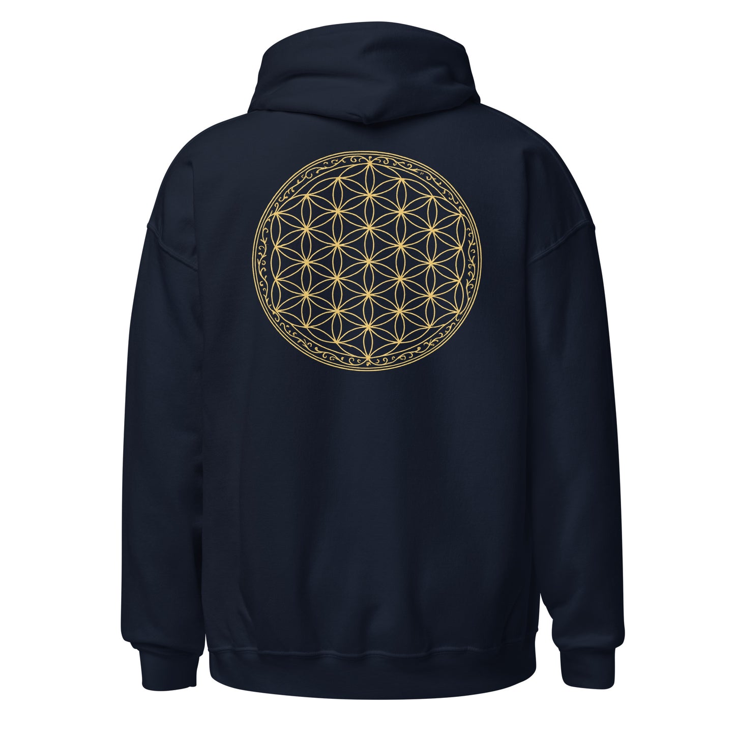 flower of life back | hoodie