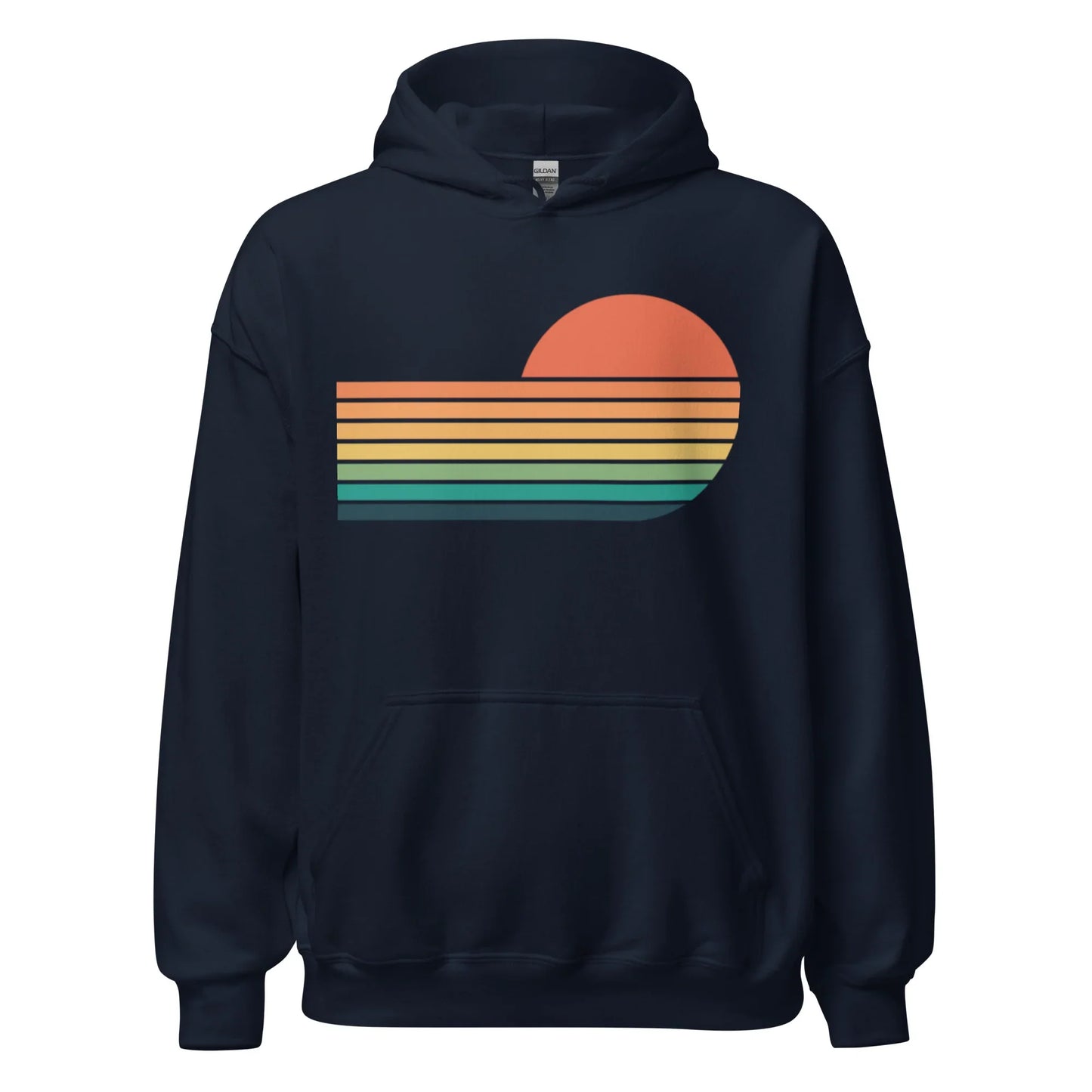 sunset rainbow | hoodie - f u n k + f i n a