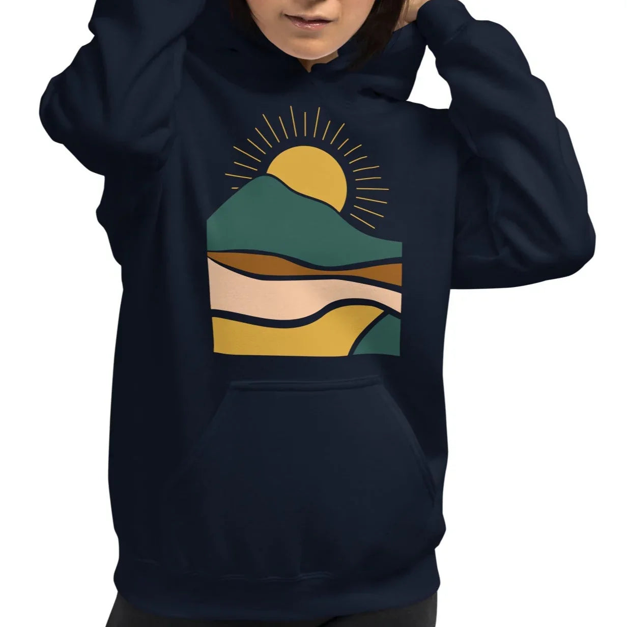 earthy sunrise | hoodie - f u n k + f i n a