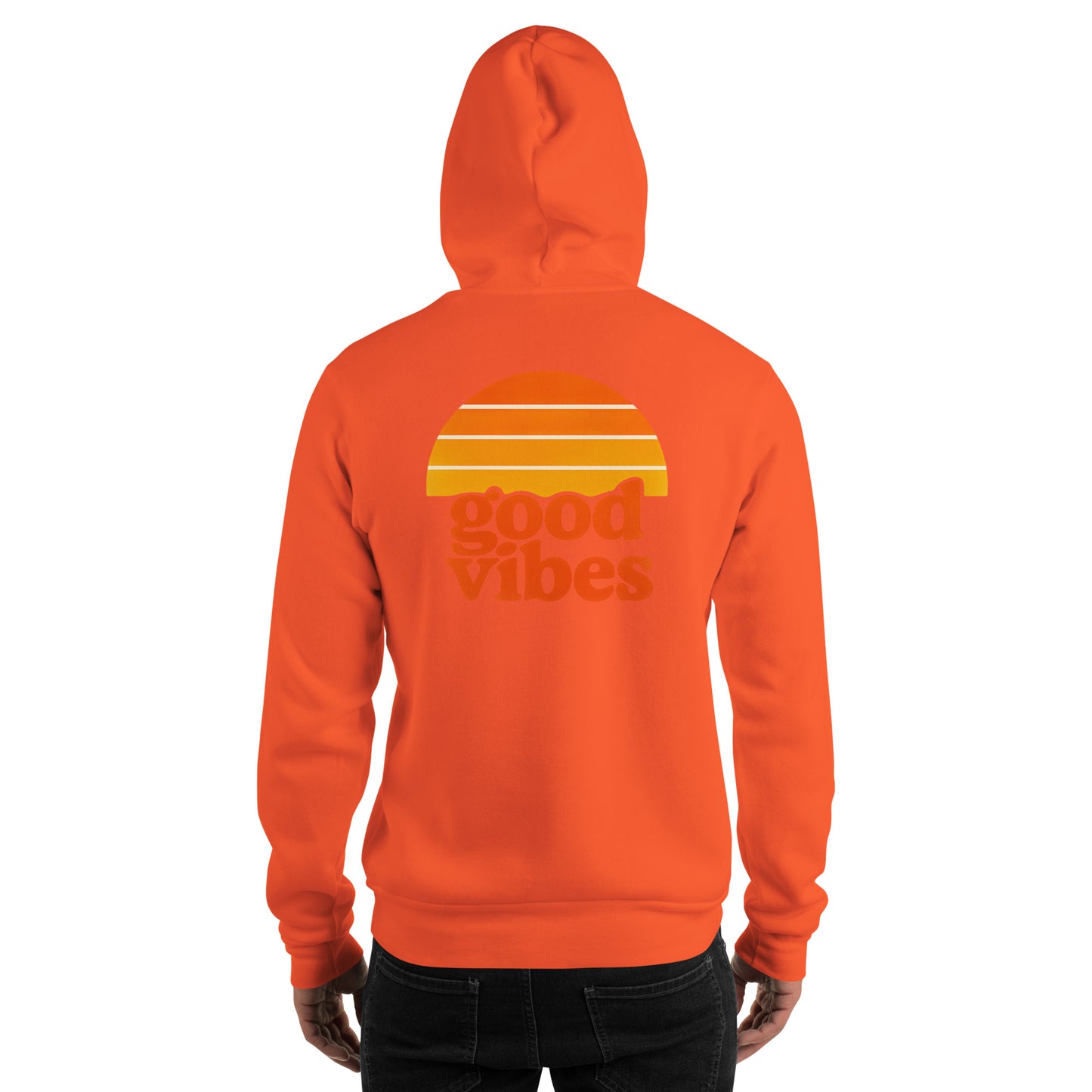 good vibes back | hoodie