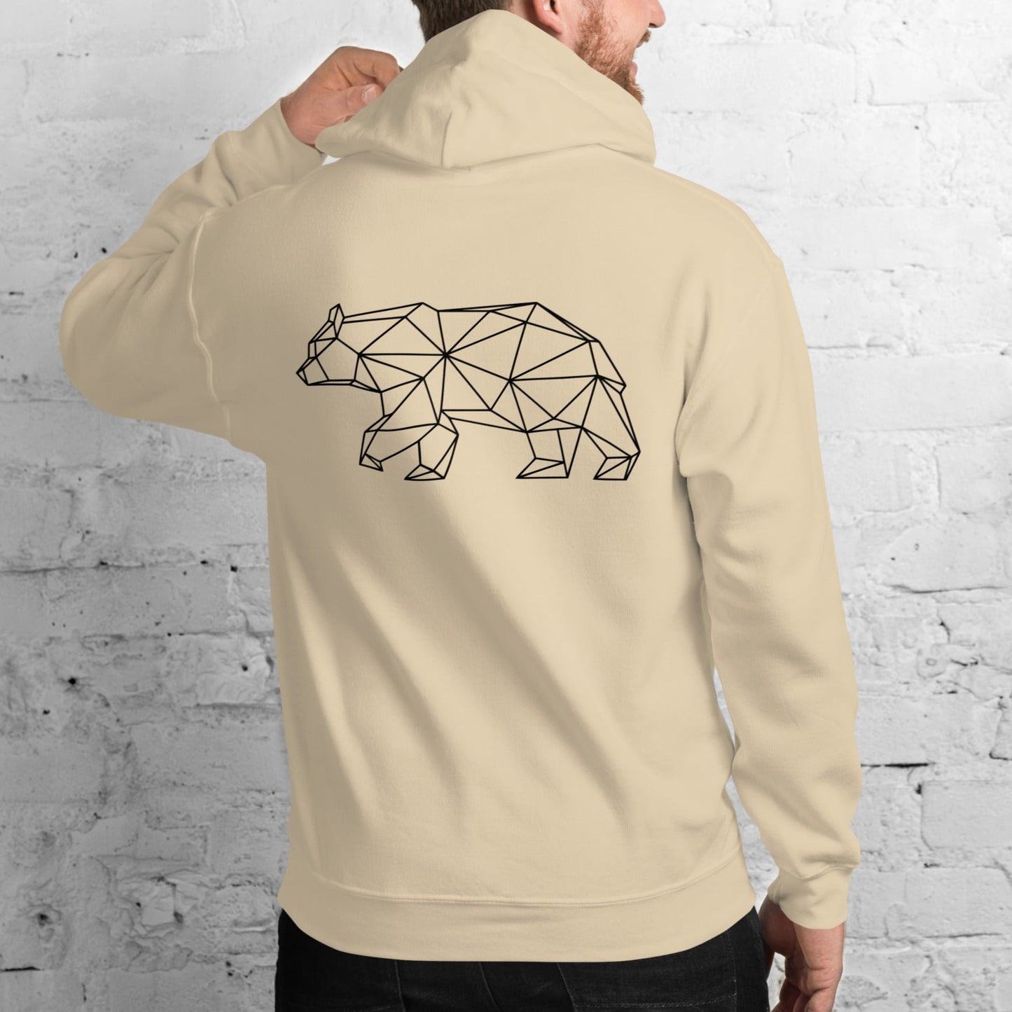 bear star back | hoodie