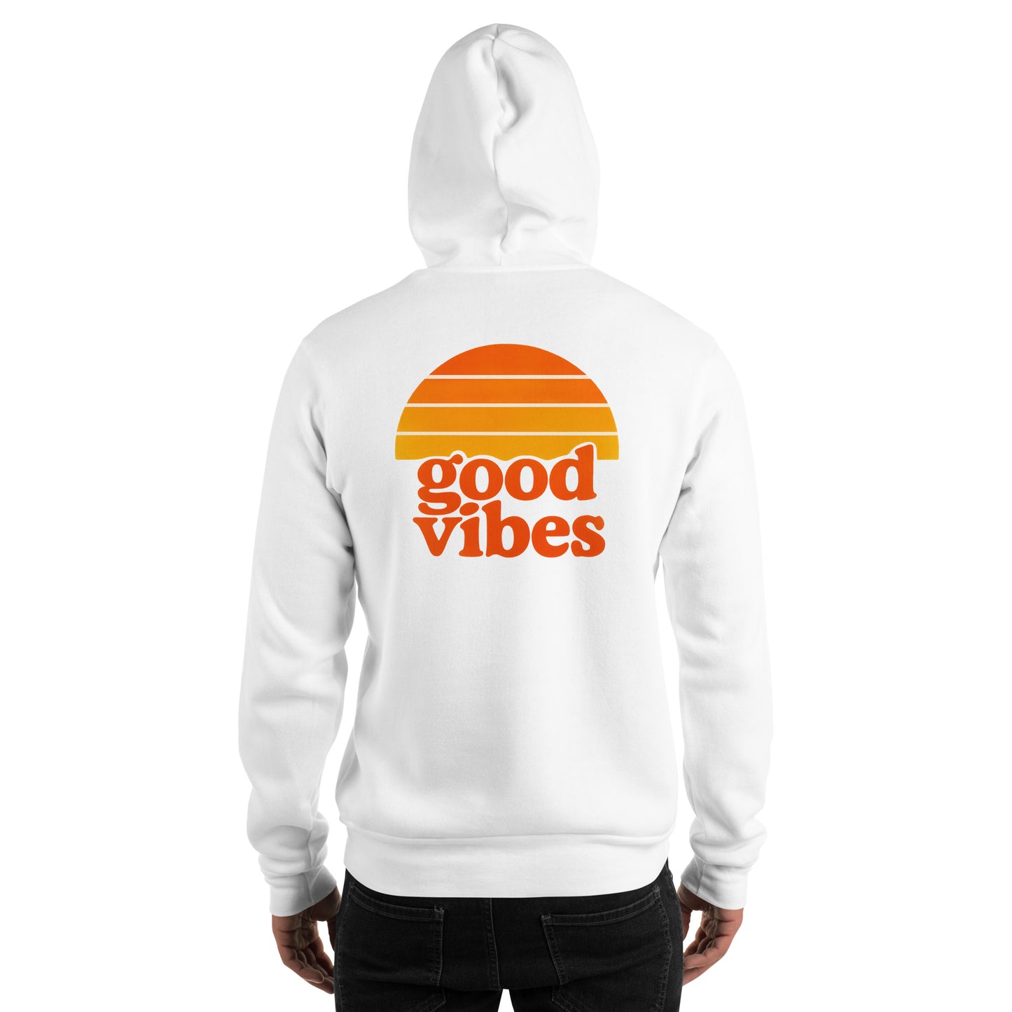 good vibes back | hoodie