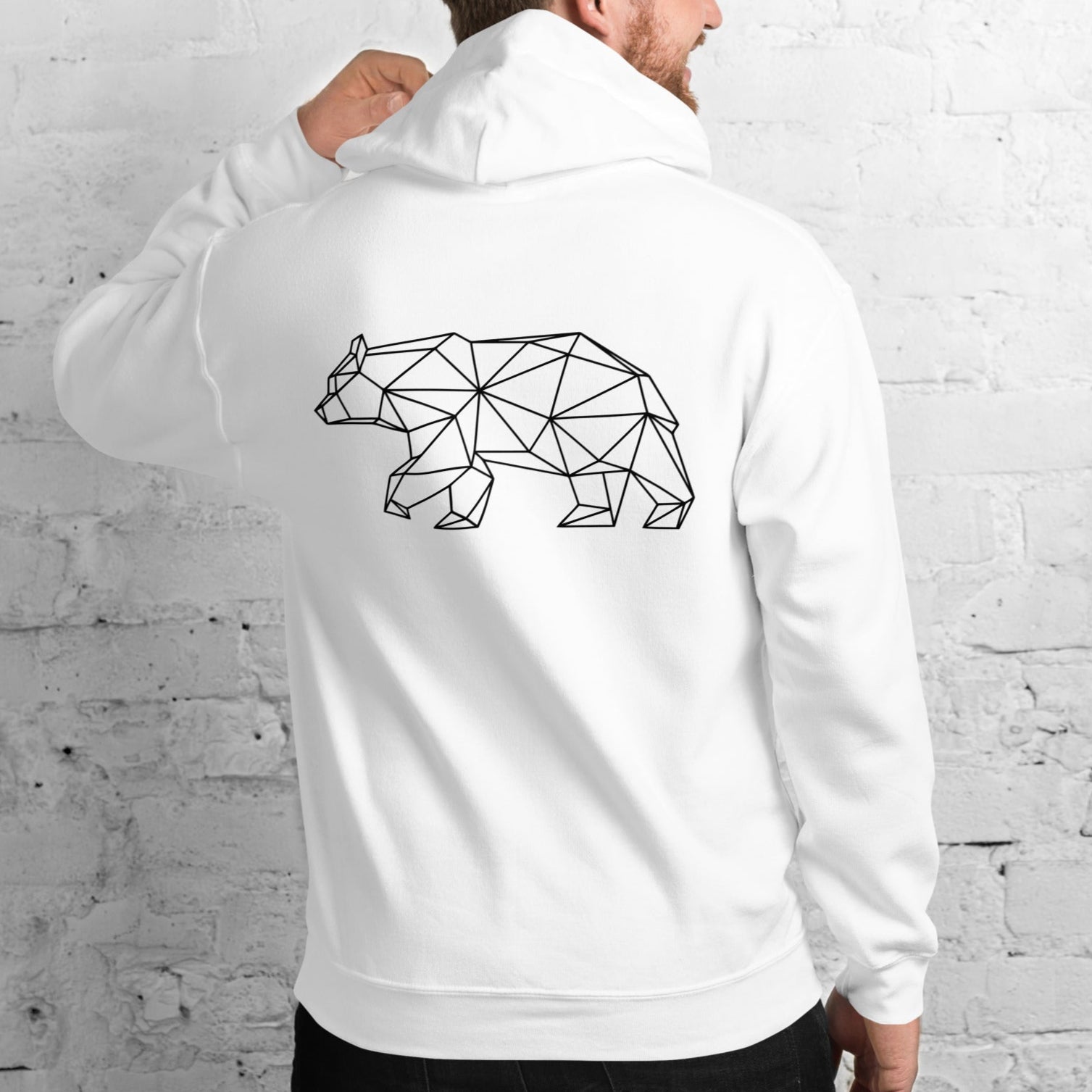 bear star back | hoodie