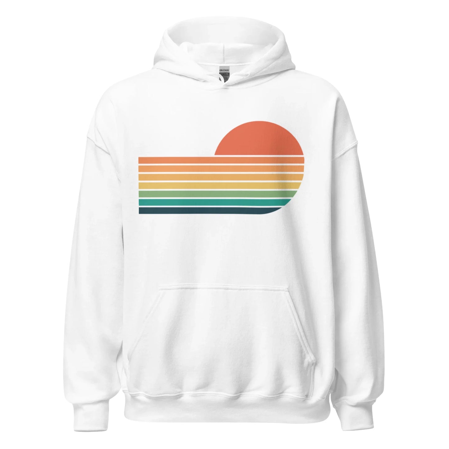 sunset rainbow | hoodie - f u n k + f i n a