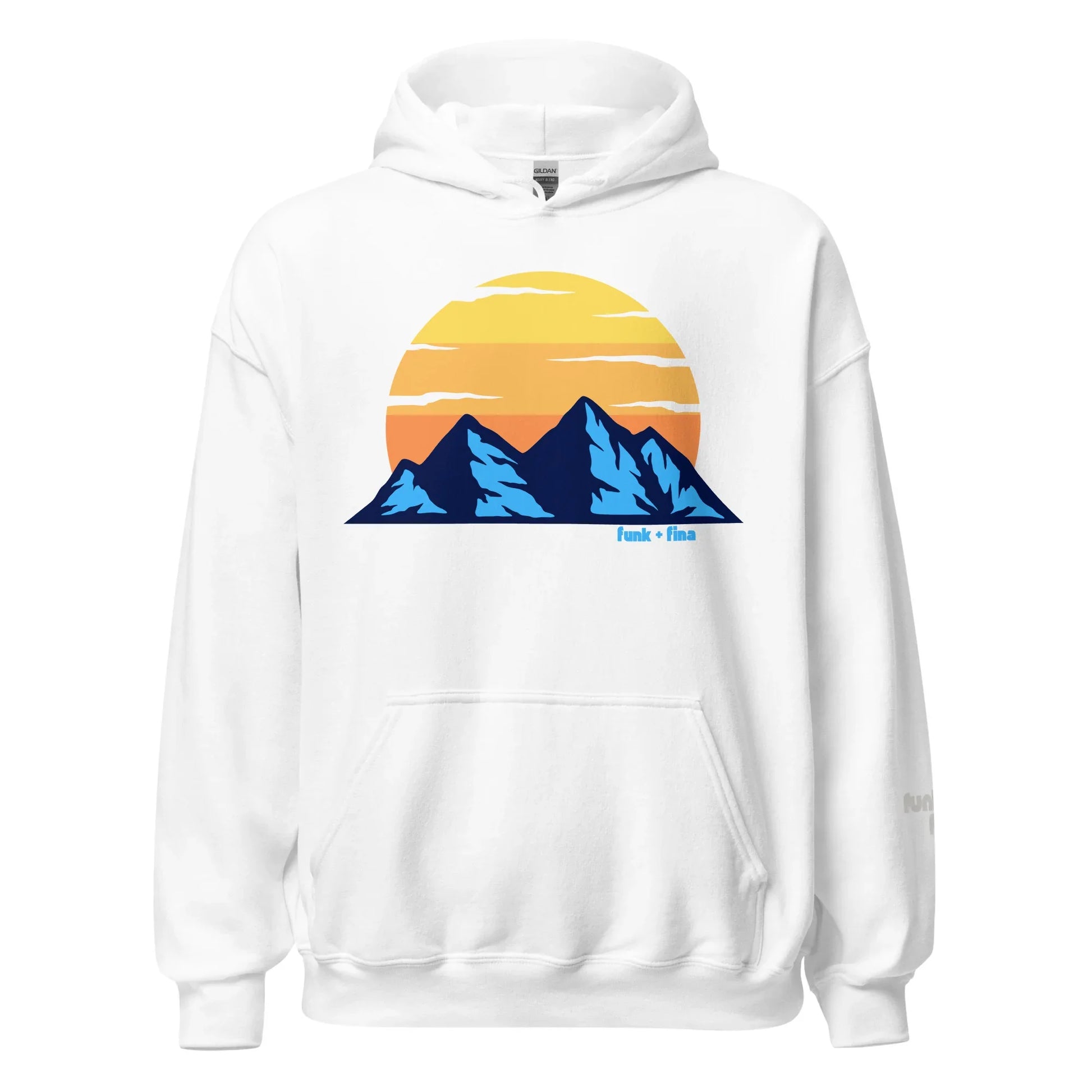 funky mountains | hoodie - f u n k + f i n a