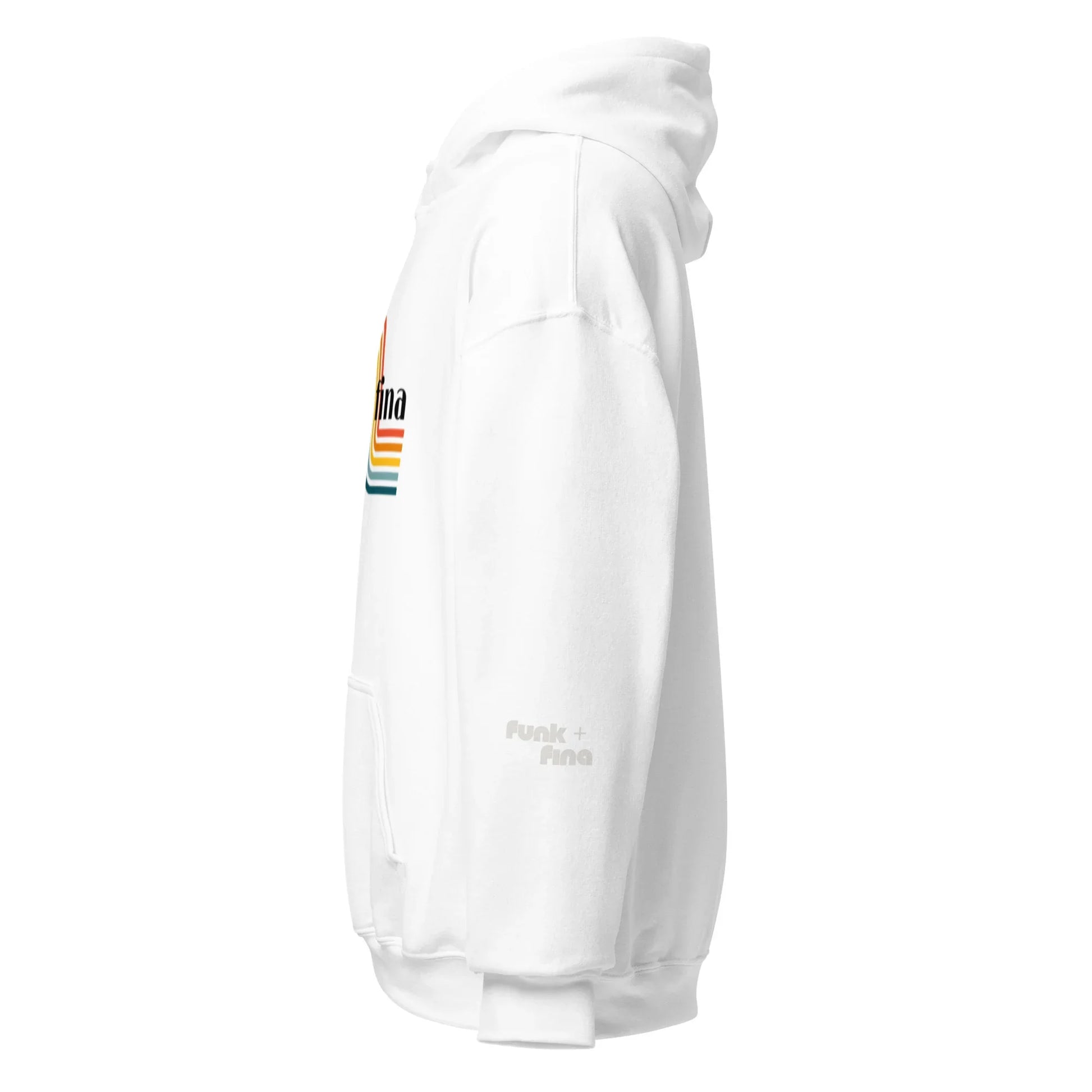 curvy rainbow | hoodie - f u n k + f i n a