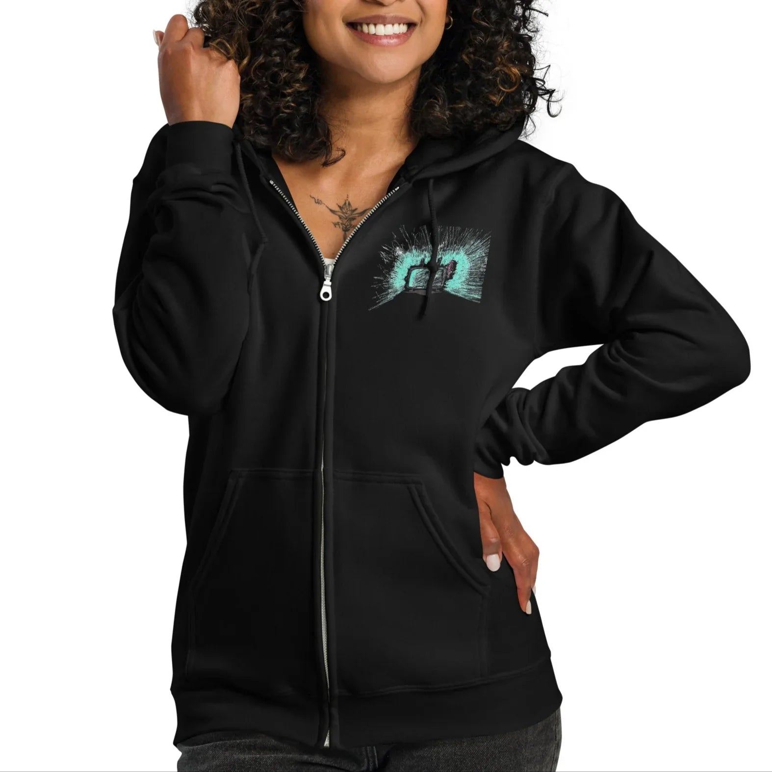 tv dude | zip hoodie - f u n k + f i n a