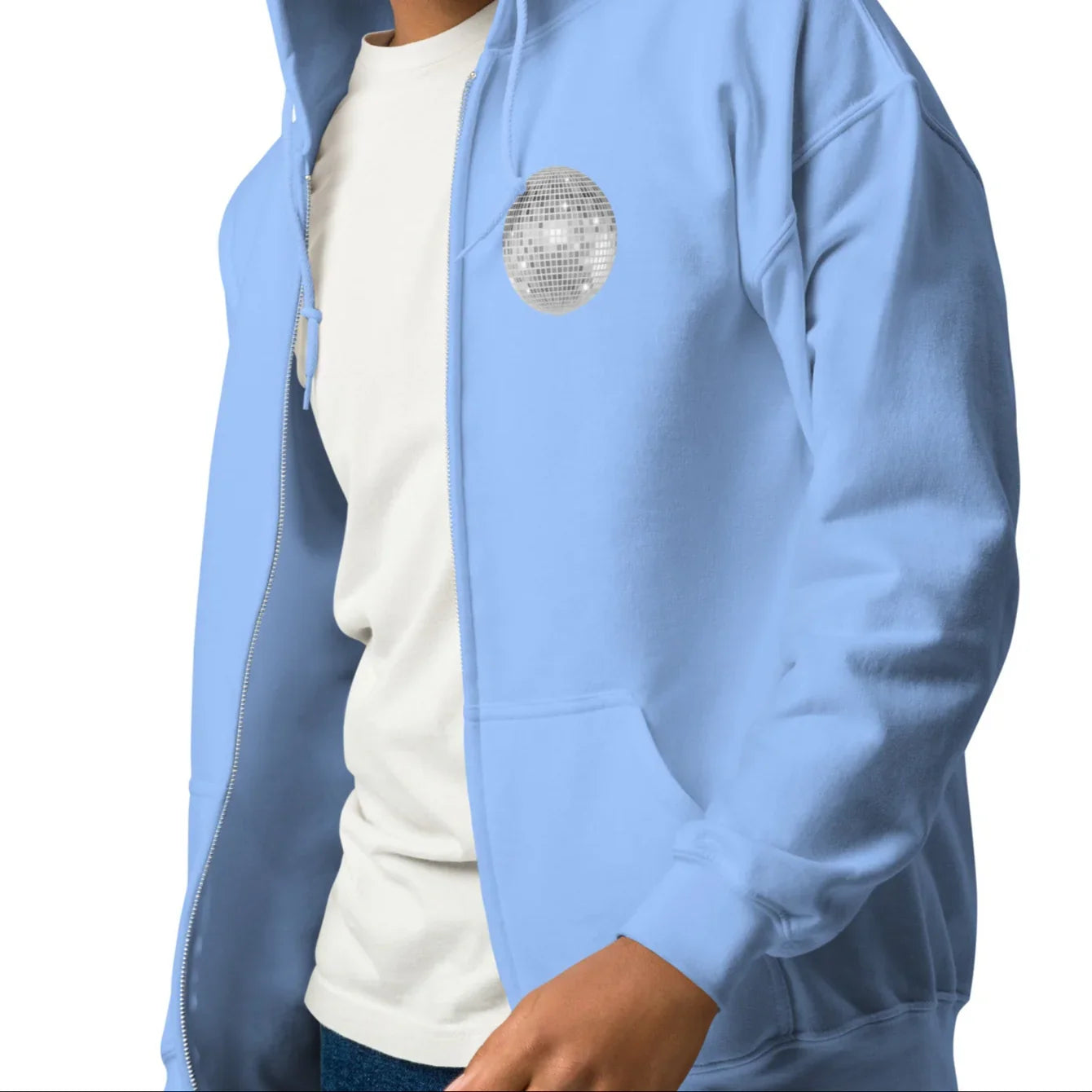 discoball | zip hoodie - f u n k + f i n a