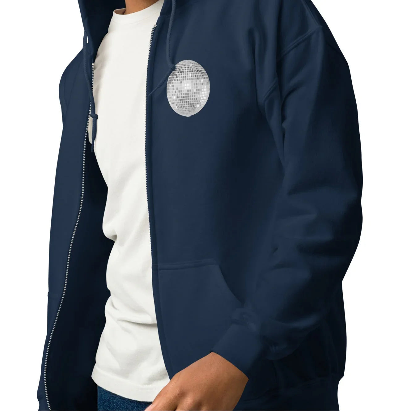 discoball | zip hoodie - f u n k + f i n a
