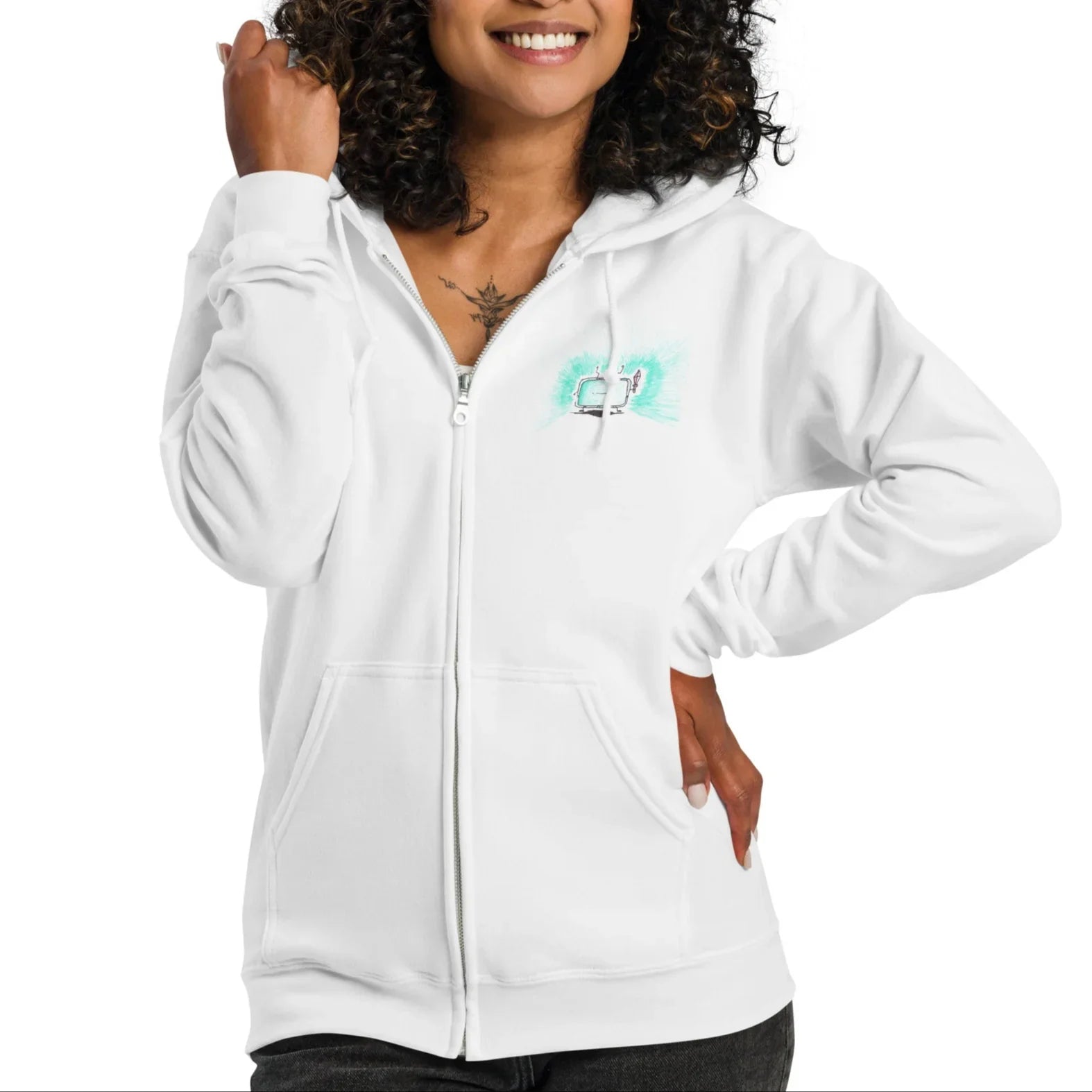 tv dude | zip hoodie - f u n k + f i n a