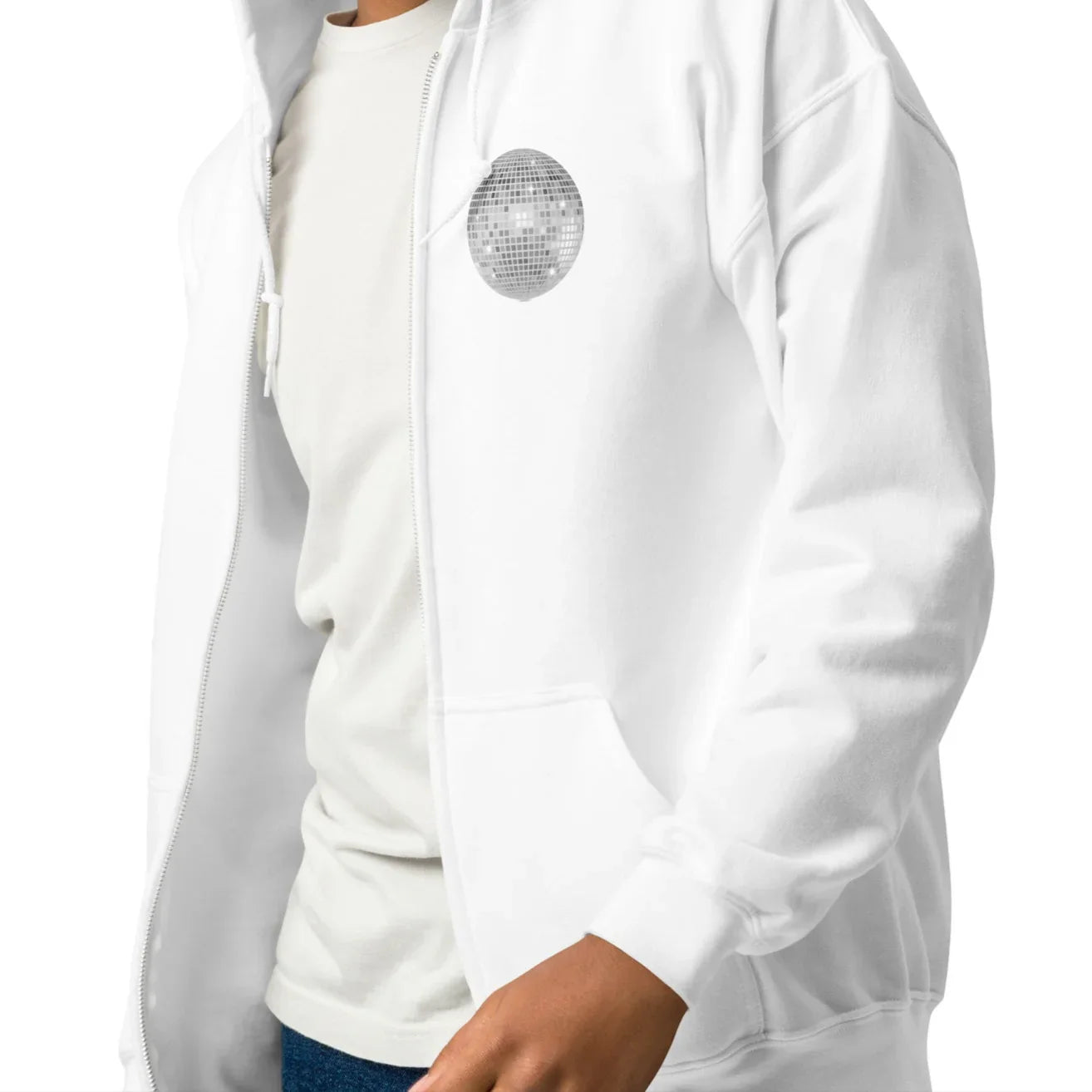 discoball | zip hoodie - f u n k + f i n a