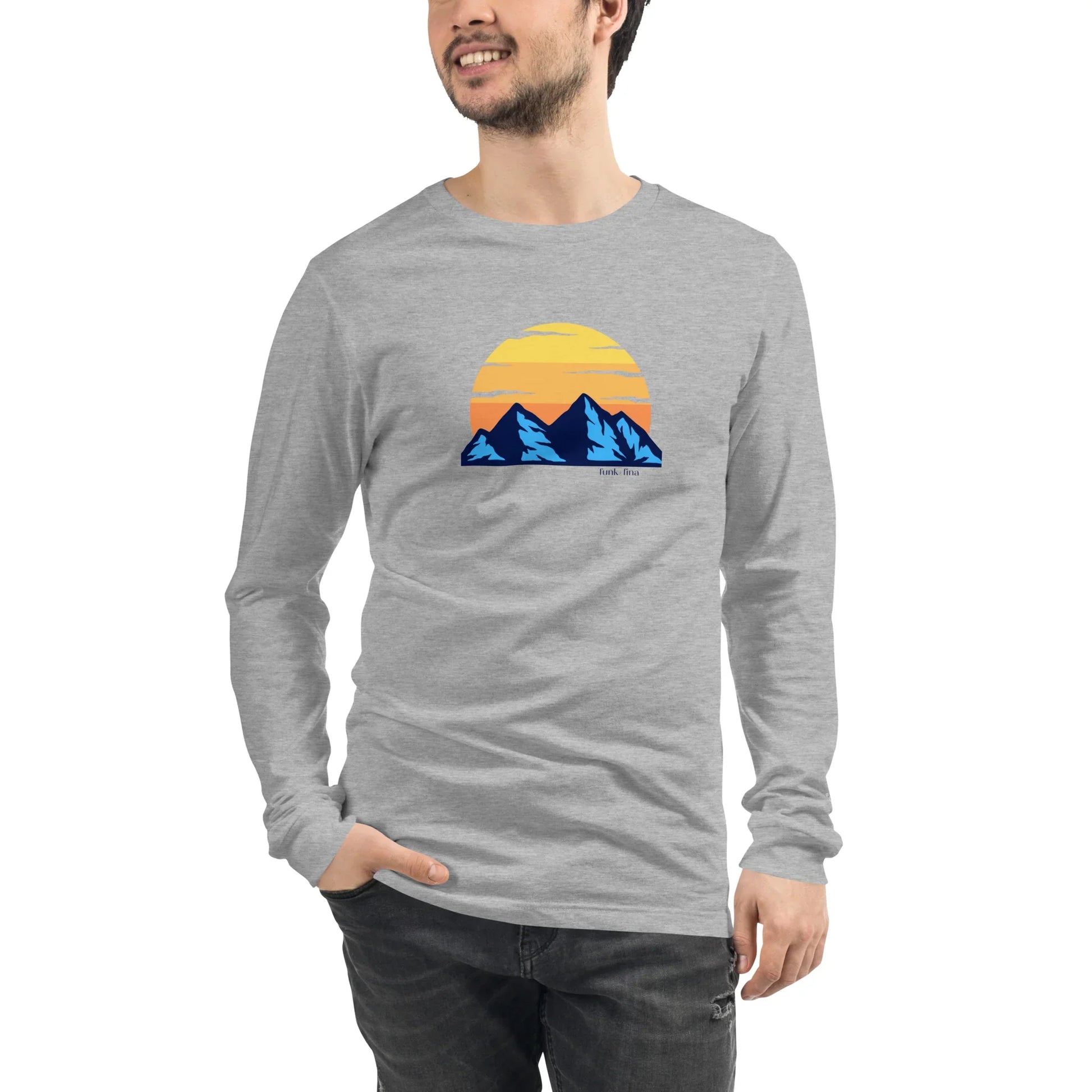 blue mountain | long sleeved tee - f u n k + f i n a