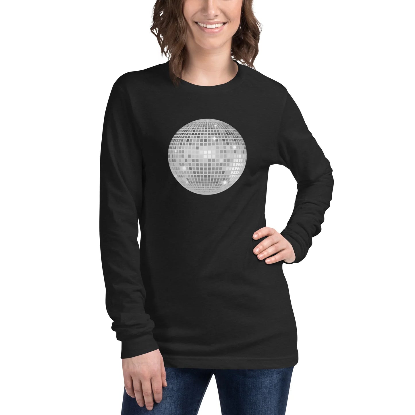 discoball | long sleeved tee - f u n k + f i n a