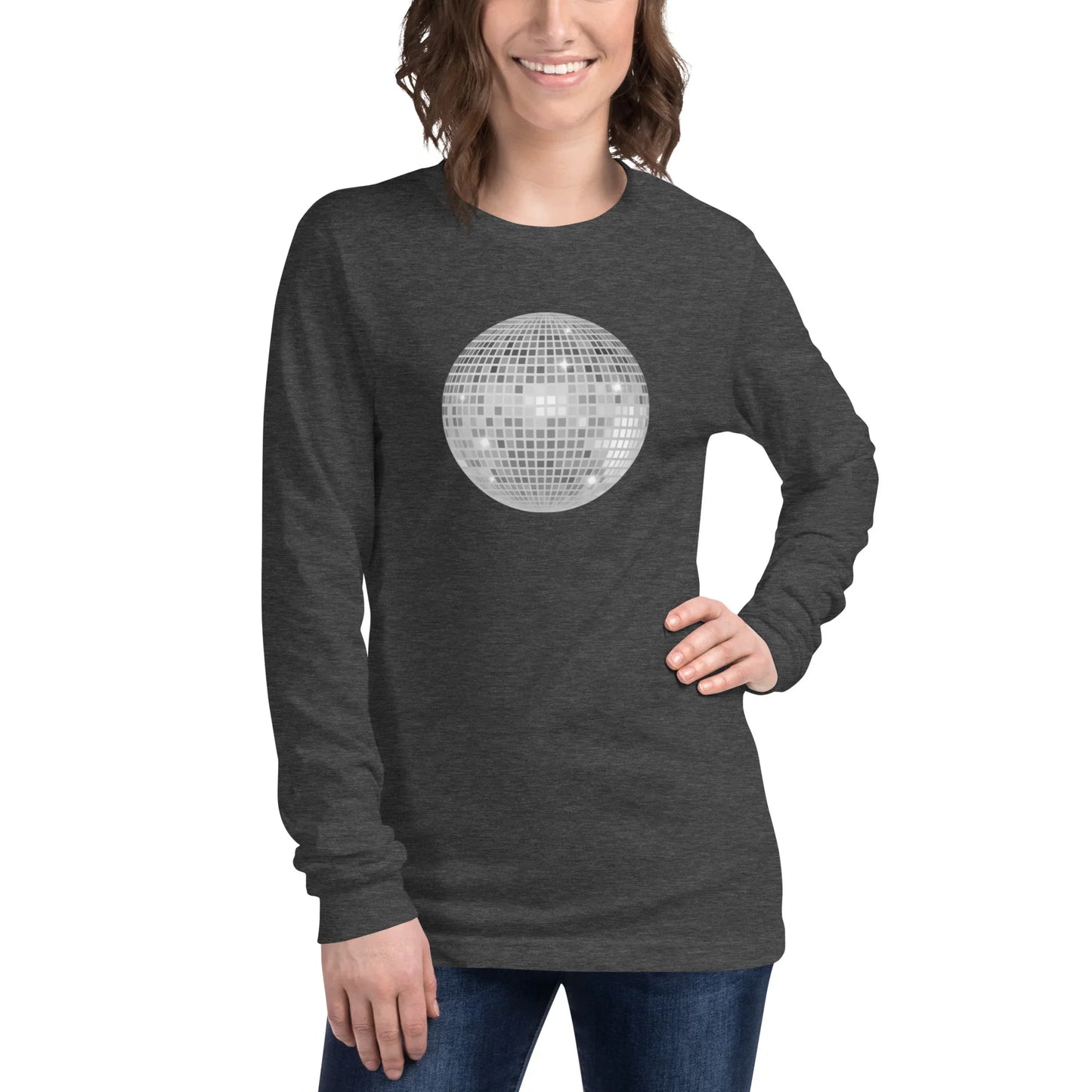 discoball | long sleeved tee - f u n k + f i n a