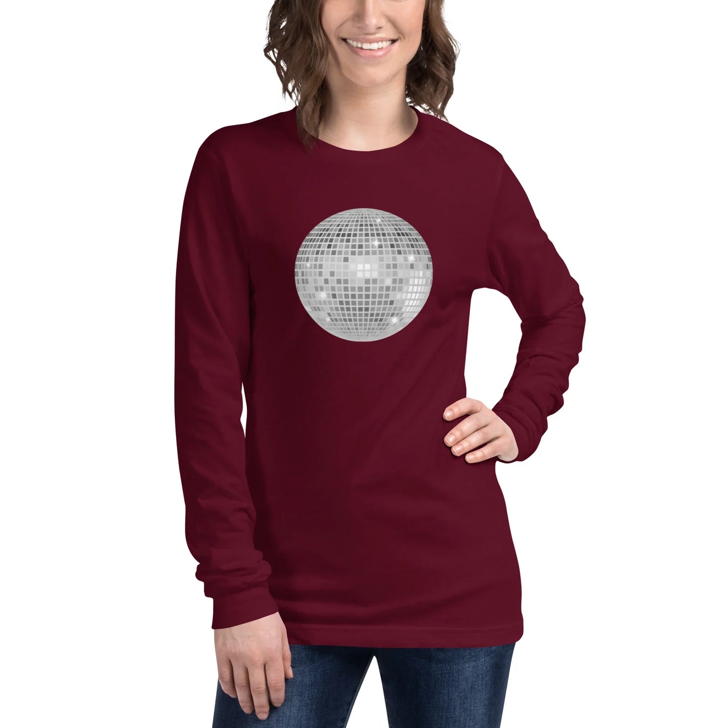 discoball | long sleeved tee - f u n k + f i n a