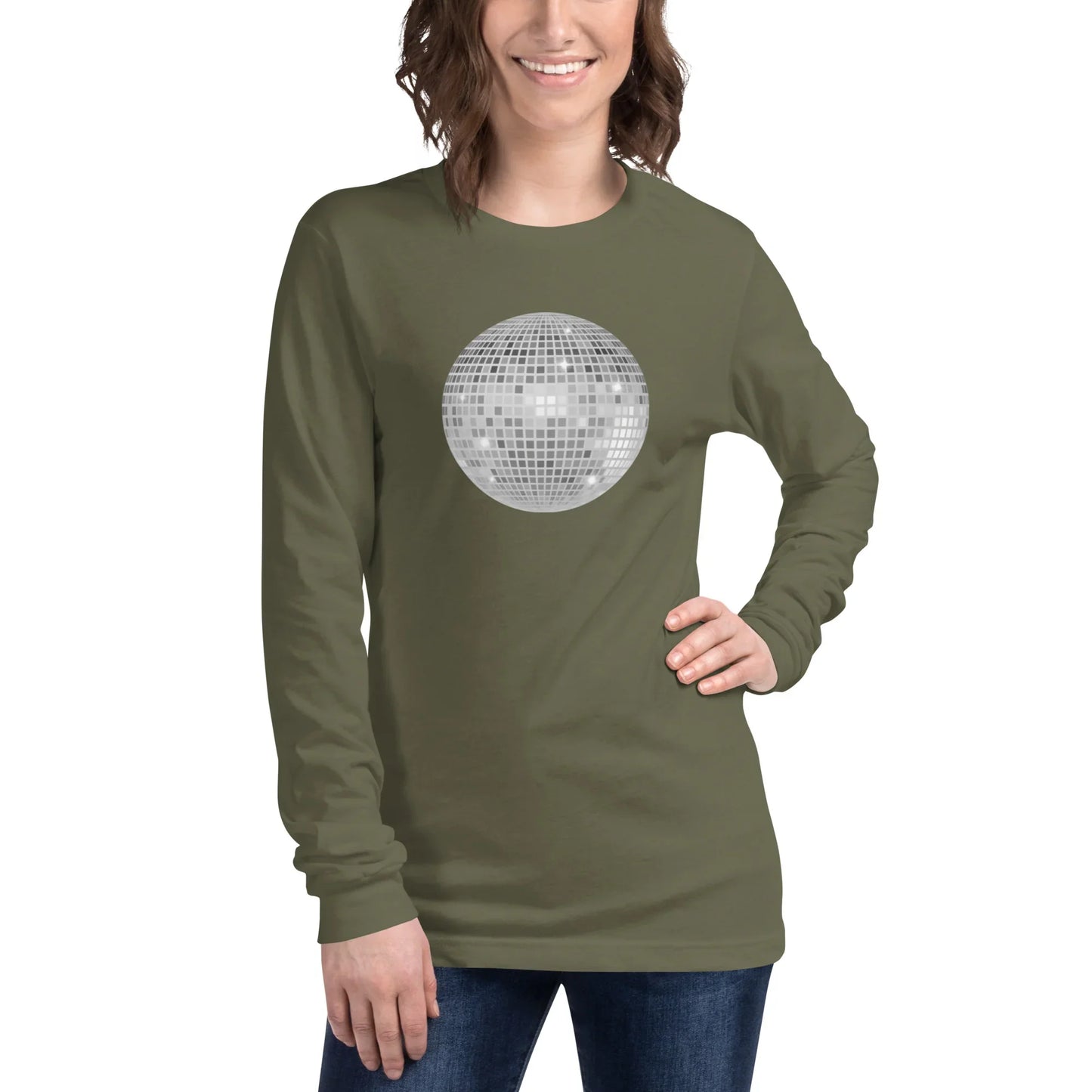 discoball | long sleeved tee - f u n k + f i n a