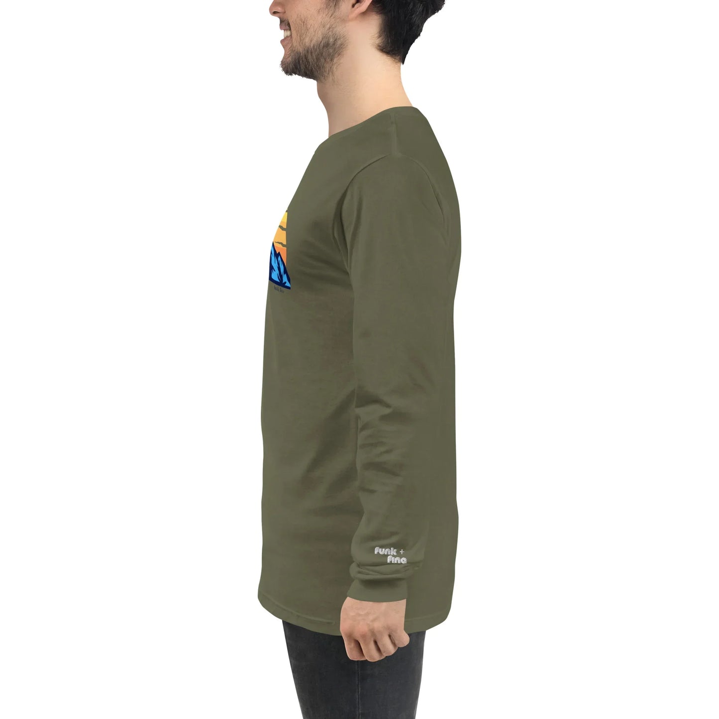 blue mountain | long sleeved tee - f u n k + f i n a