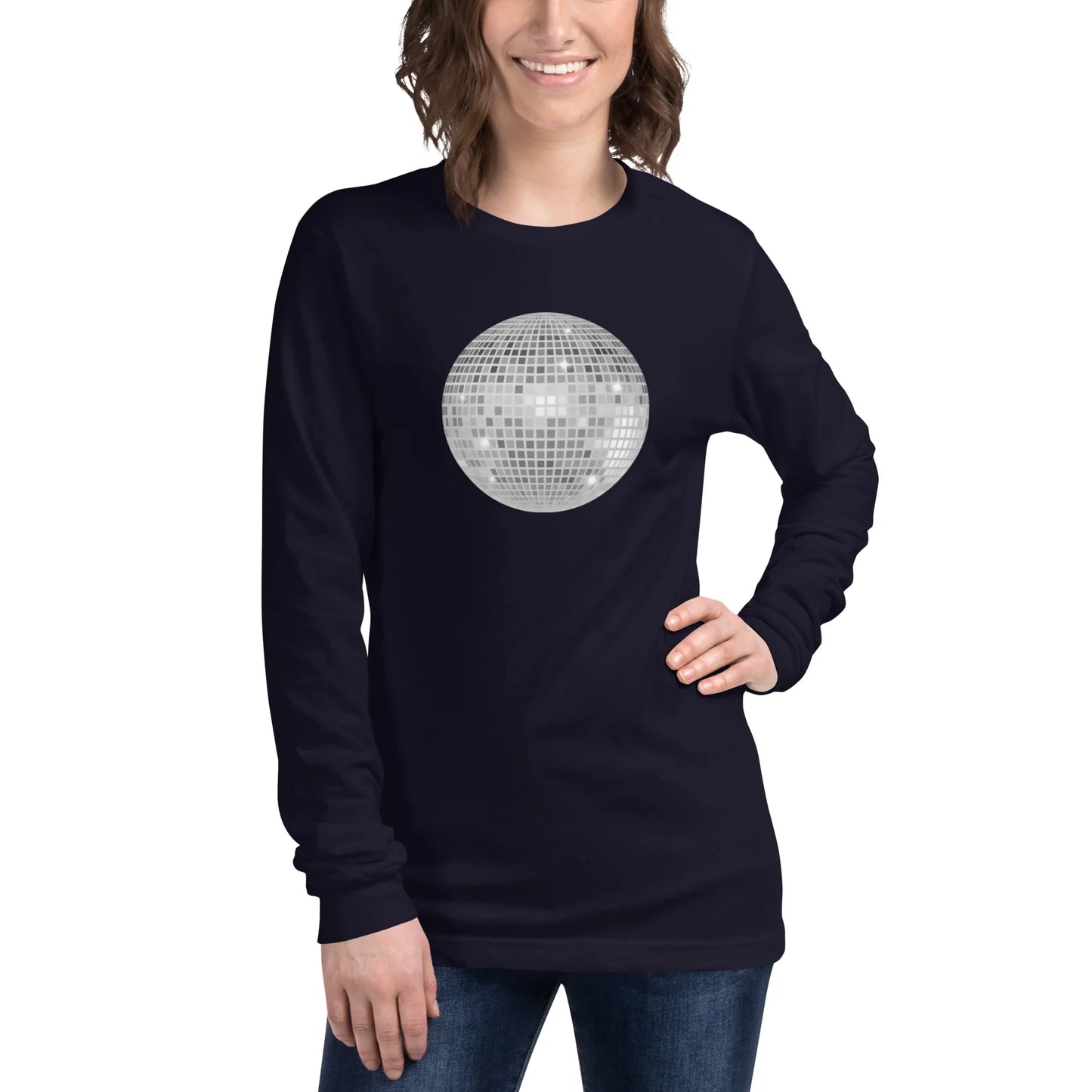 discoball | long sleeved tee - f u n k + f i n a
