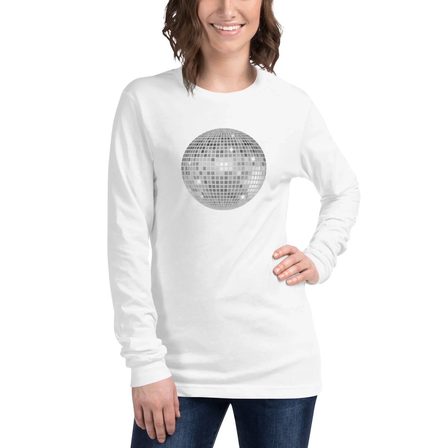discoball | long sleeved tee - f u n k + f i n a